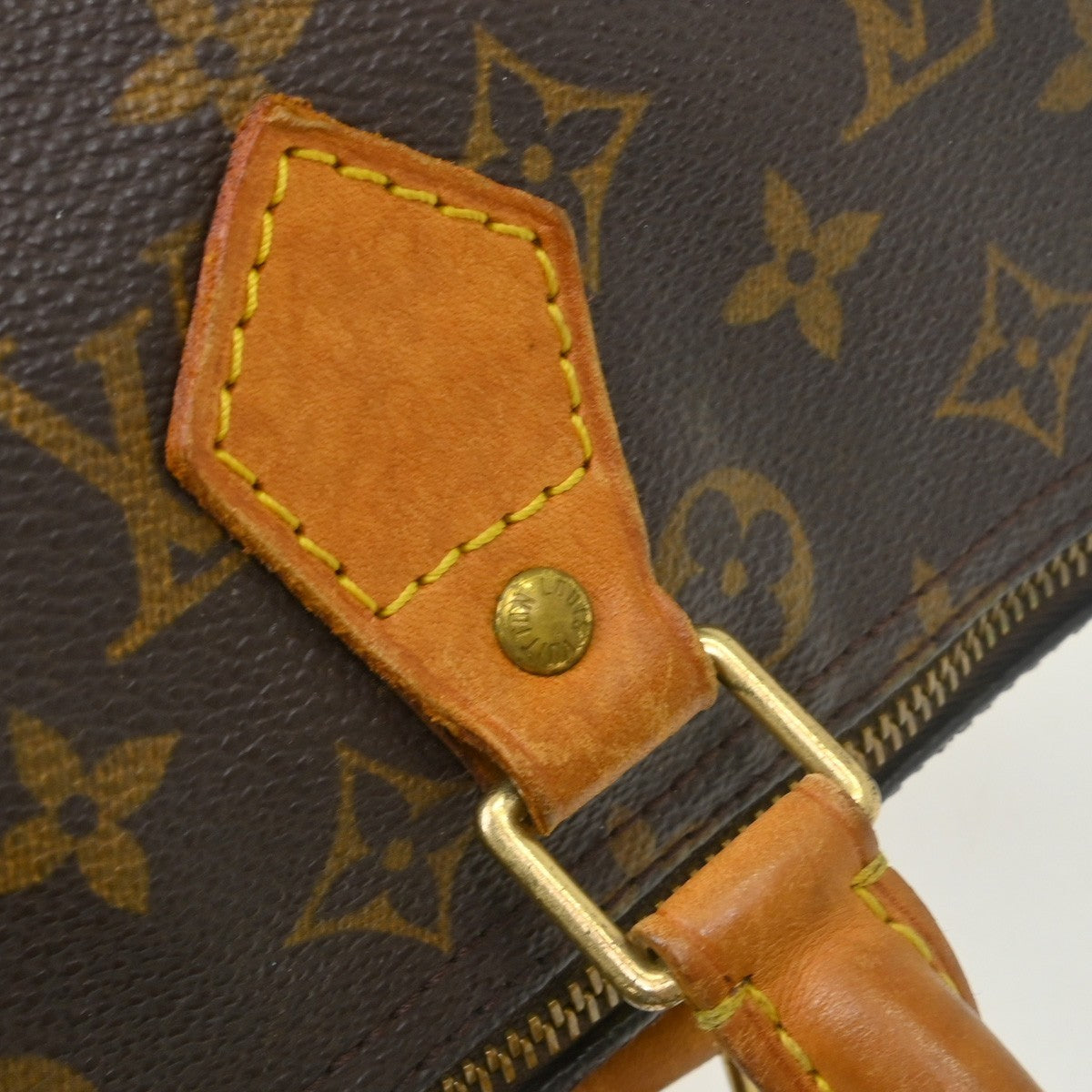 Louis Vuitton Speedy Monogram Canvas Brown Canvas Handbag (Pre-Owned)
