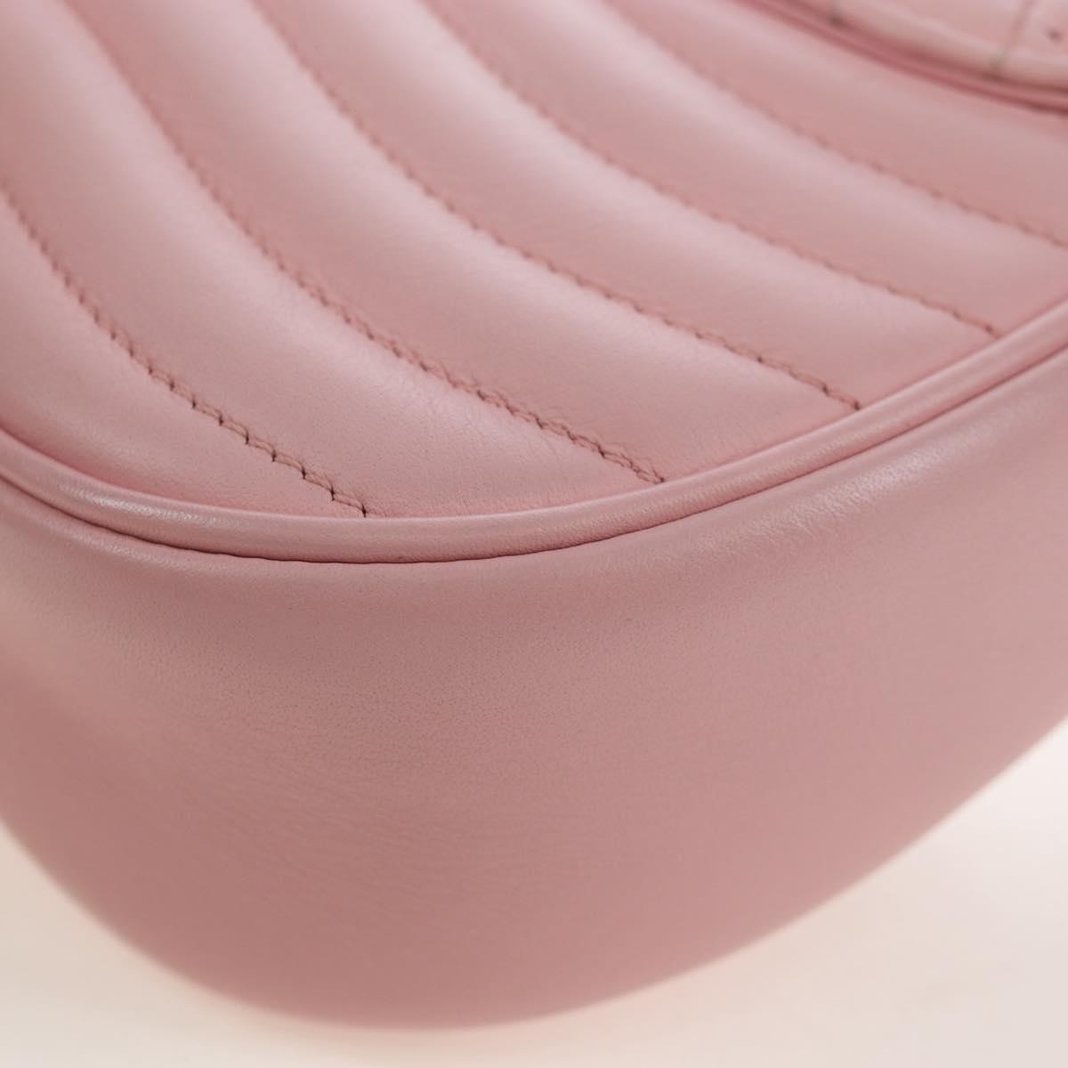 Louis Vuitton New Wave Chain Quilted Leather Pink Leather Handbag (Pre-Owned)
