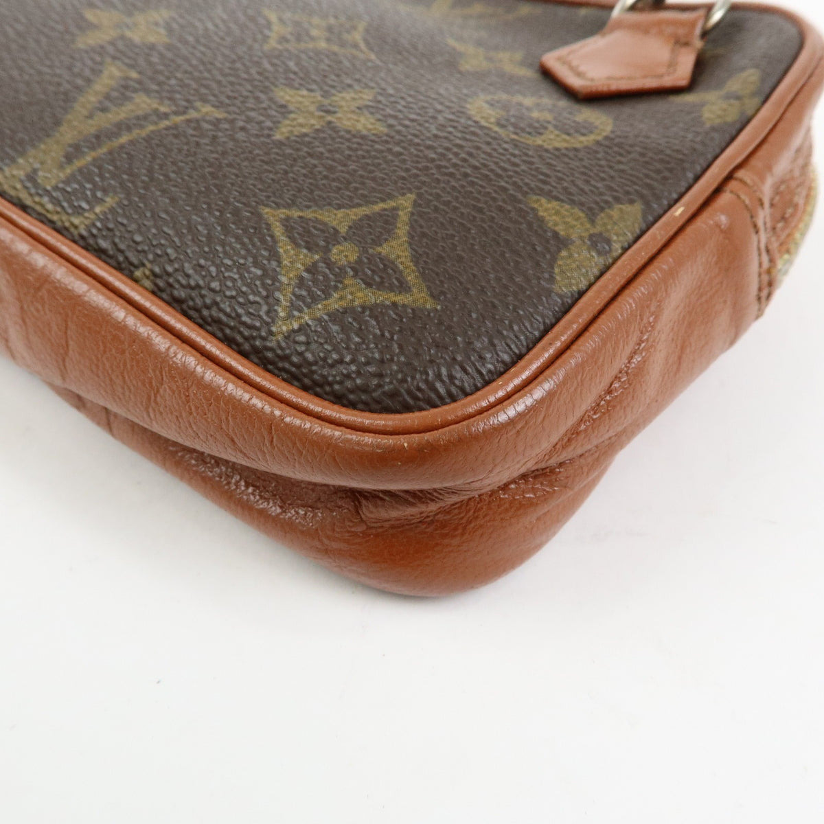 Louis Vuitton Pochette Marly Bandouliere Monogram Canvas Brown Canvas Handbag (Pre-Owned)