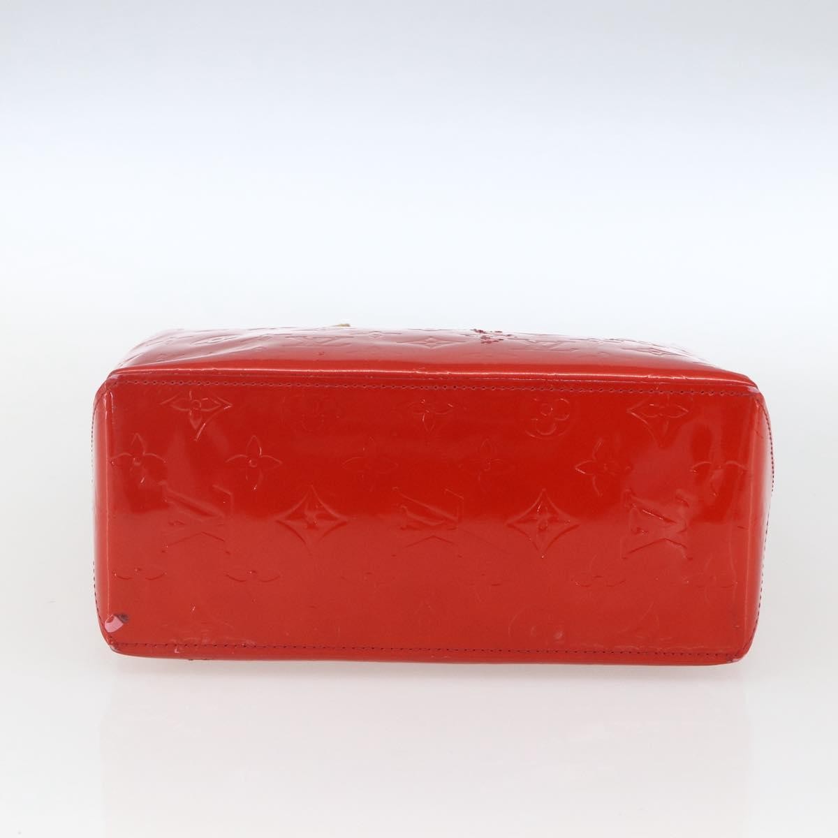 Louis Vuitton Reade Monogram Vernis Red Patent_Leather Handbag (Pre-Owned)
