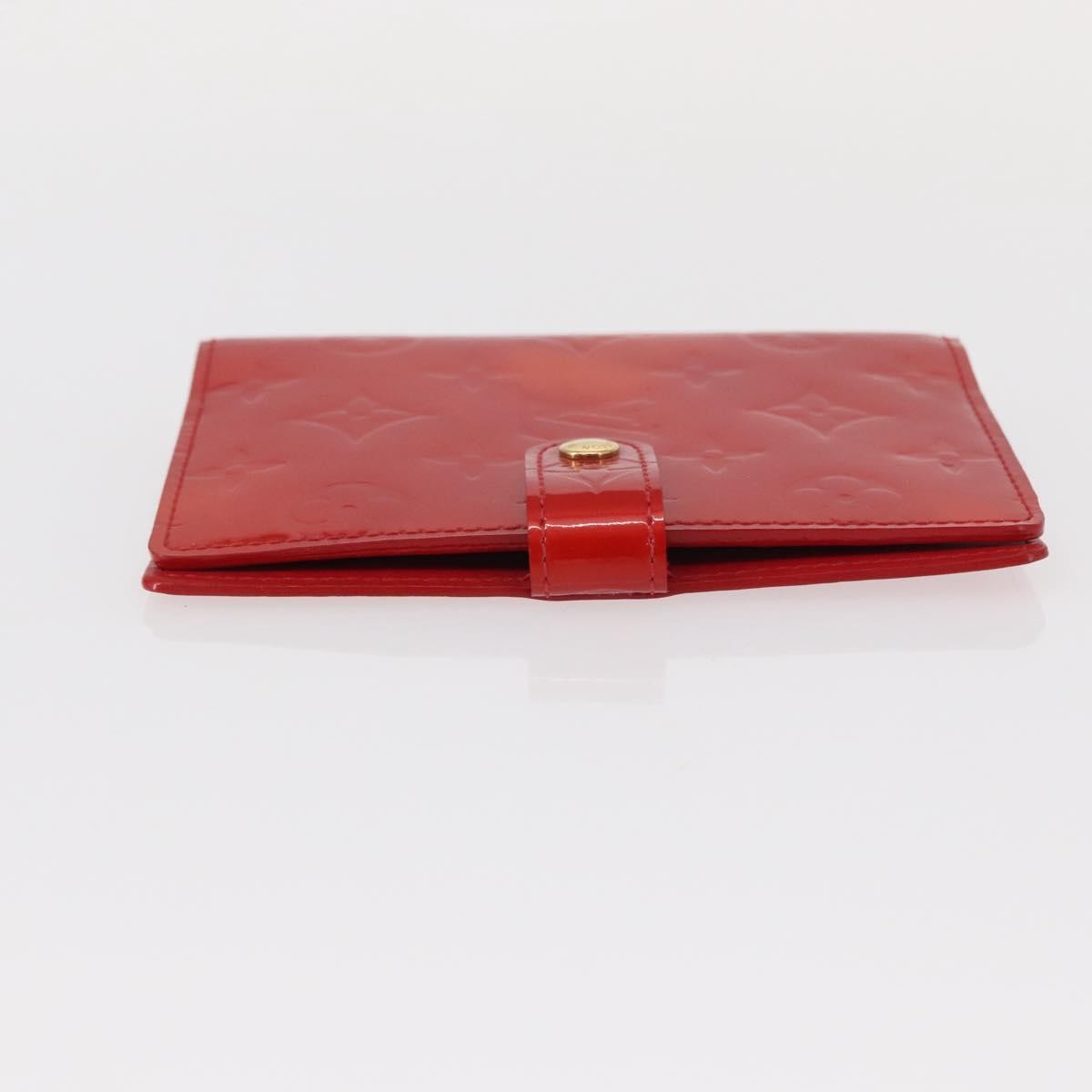 Louis Vuitton Agenda Cover Patent Leather Red Patent_Leather Toiletry Case Accessory (Pre-Owned)