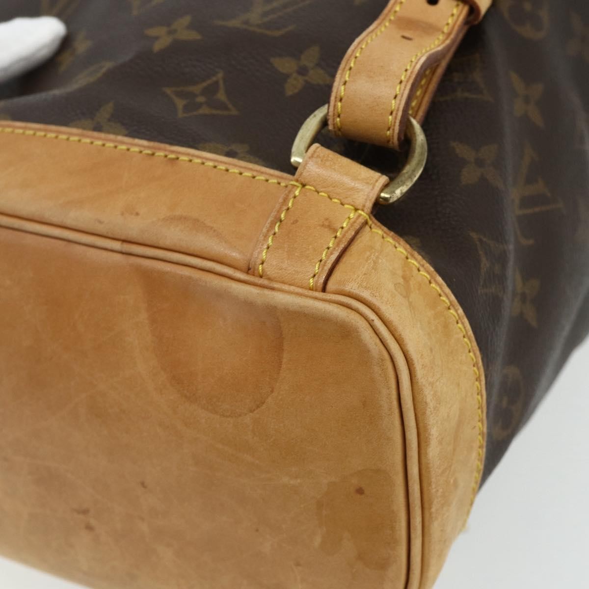 Louis Vuitton Vintage Montsouris Monogram Canvas Brown Canvas Backpack Bag (Pre-Owned)