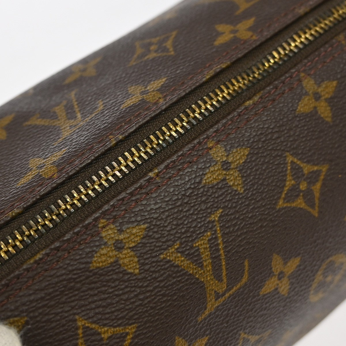 Louis Vuitton Papillon Monogram Canvas Brown Canvas Handbag (Pre-Owned)