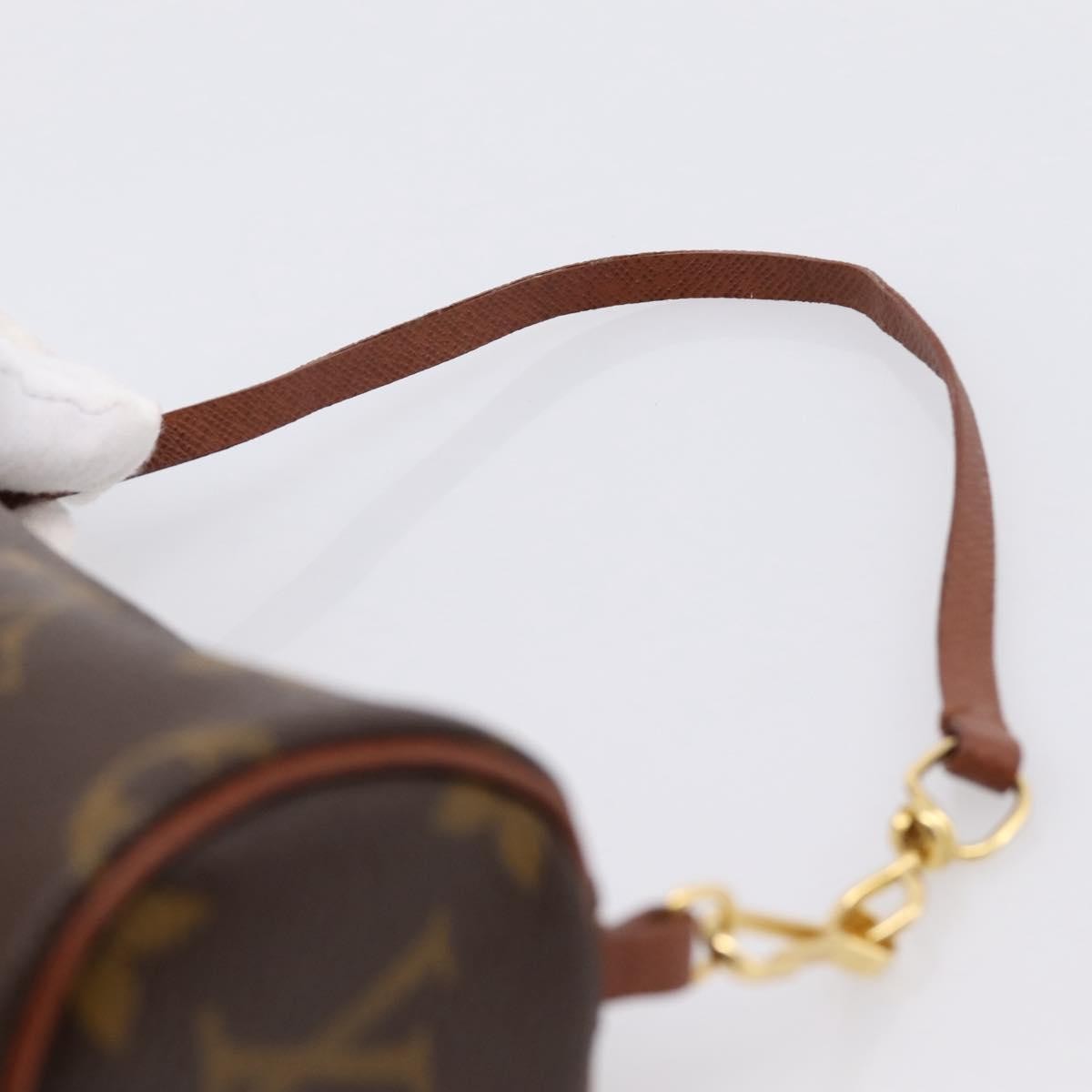 Louis Vuitton Papillon Pochette Monogram Canvas Brown Canvas Clutche & Pouche Bag (Pre-Owned)