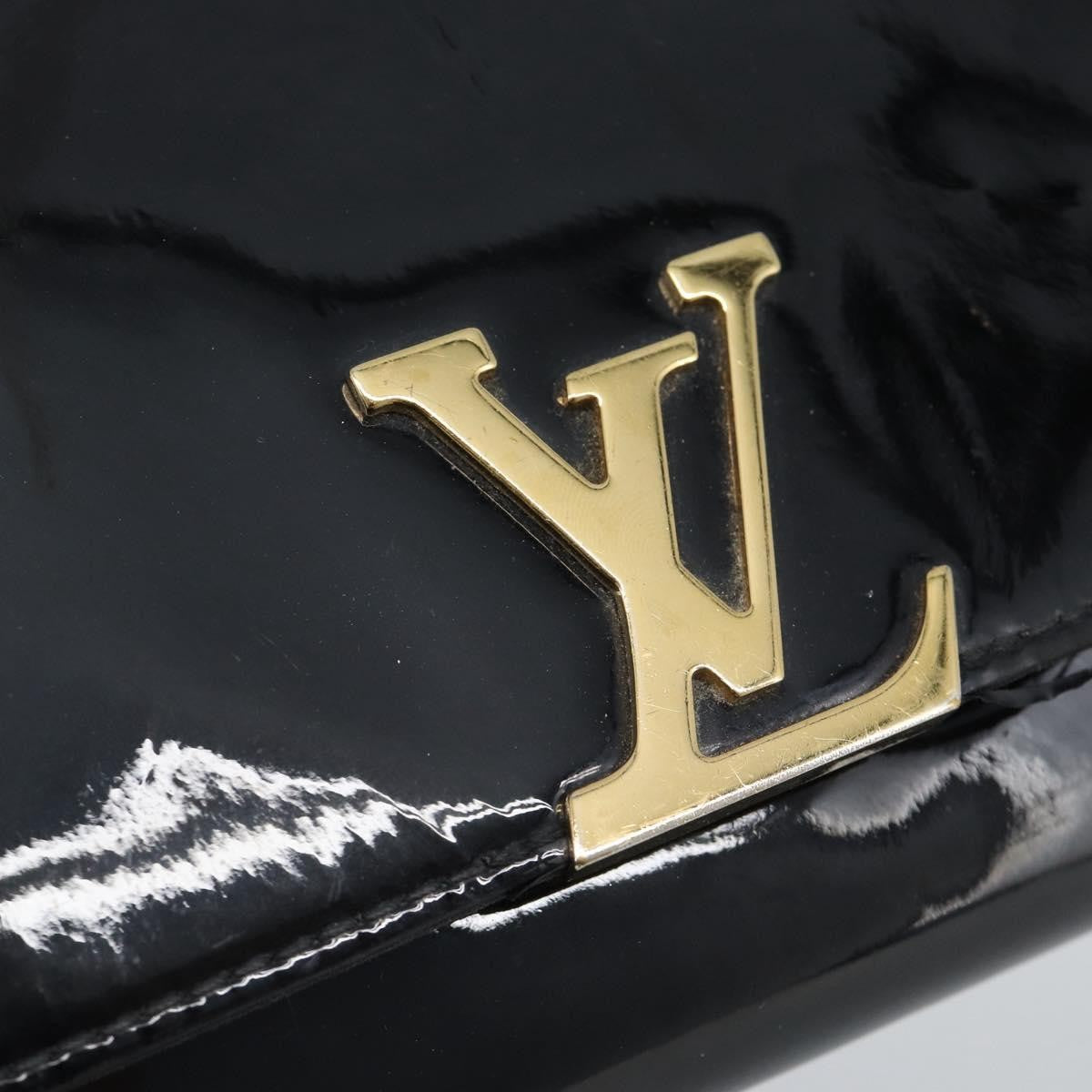 Louis Vuitton Louise Clutch Patent Black Patent_Leather Clutche & Pouche Bag (Pre-Owned)