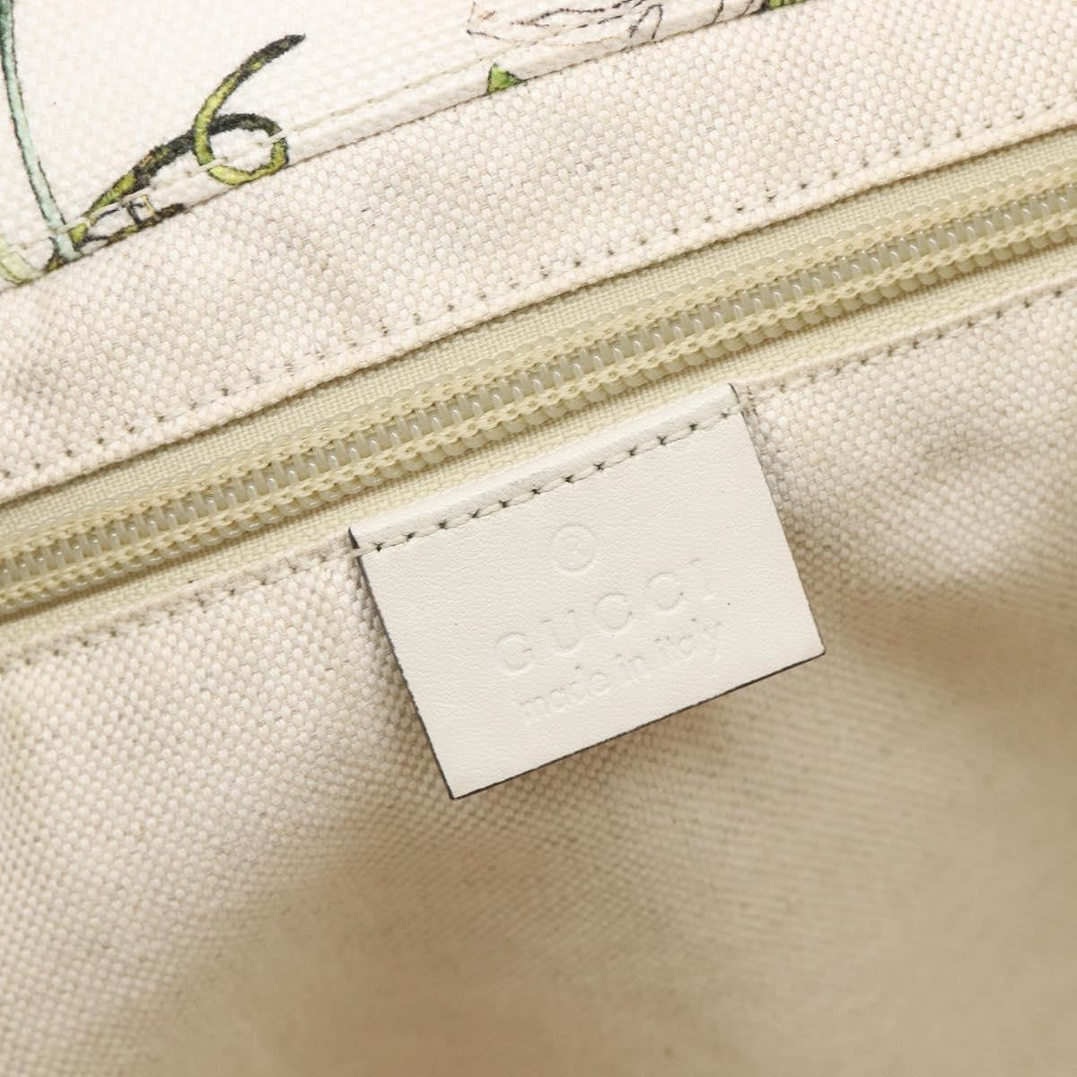 Gucci Open Flora Canvas Multicolour Canvas Tote Bag Bag (Pre-Owned)