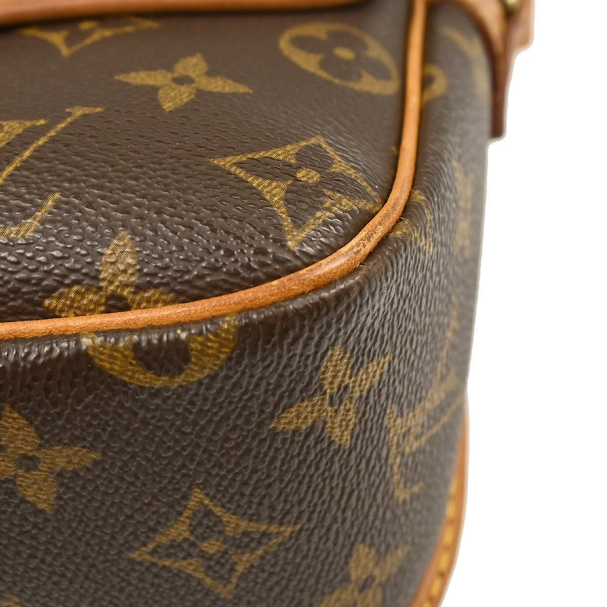 Louis Vuitton Sologne Monogram Brown Canvas Shoulder Bag Bag (Pre-Owned)