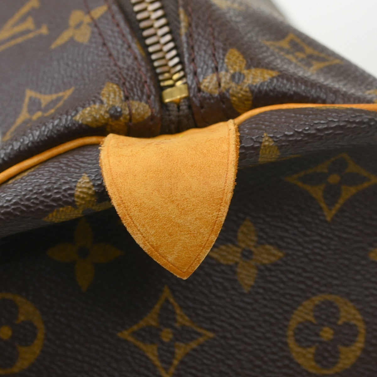 Louis Vuitton Keepall Monogram Canvas Brown Canvas Travel Bag Bag (Pre-Owned)