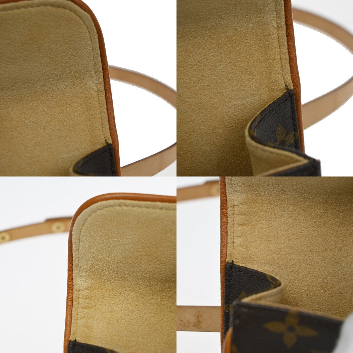 Louis Vuitton Florentine Waist Monogram Canvas Brown Canvas Clutche & Pouche Bag (Pre-Owned)