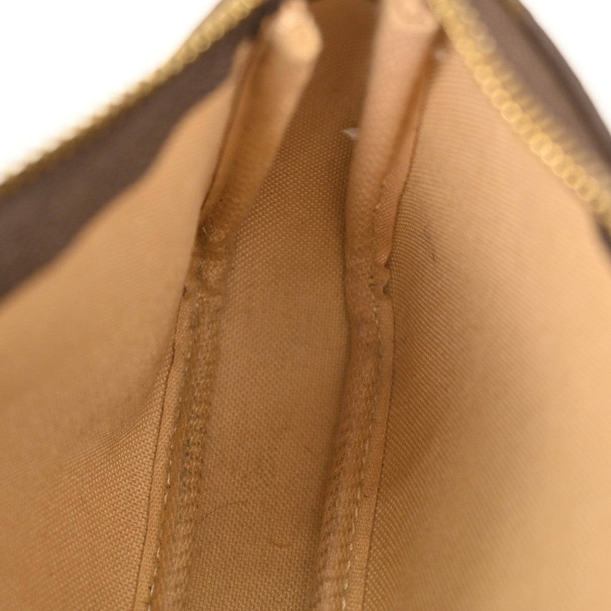 Louis Vuitton Pochette Accessoires Limited Edition Monogram Canvas Brown Canvas Clutche & Pouche Bag (Pre-Owned)