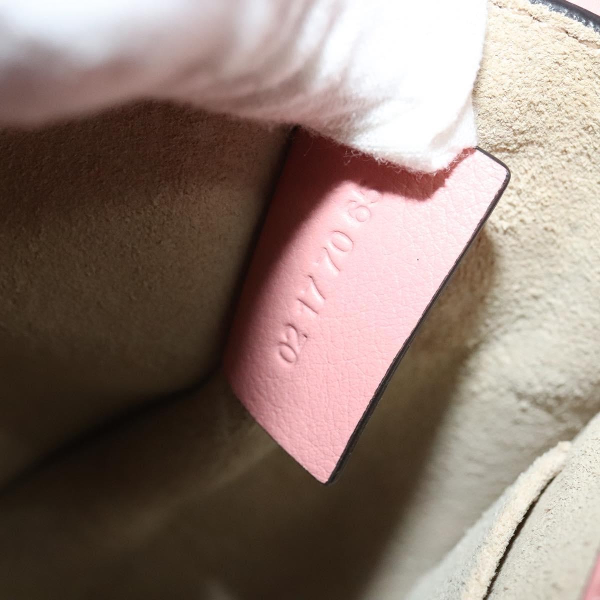 Chloe Nile Leather Pink Leather Handbag (Pre-Owned)