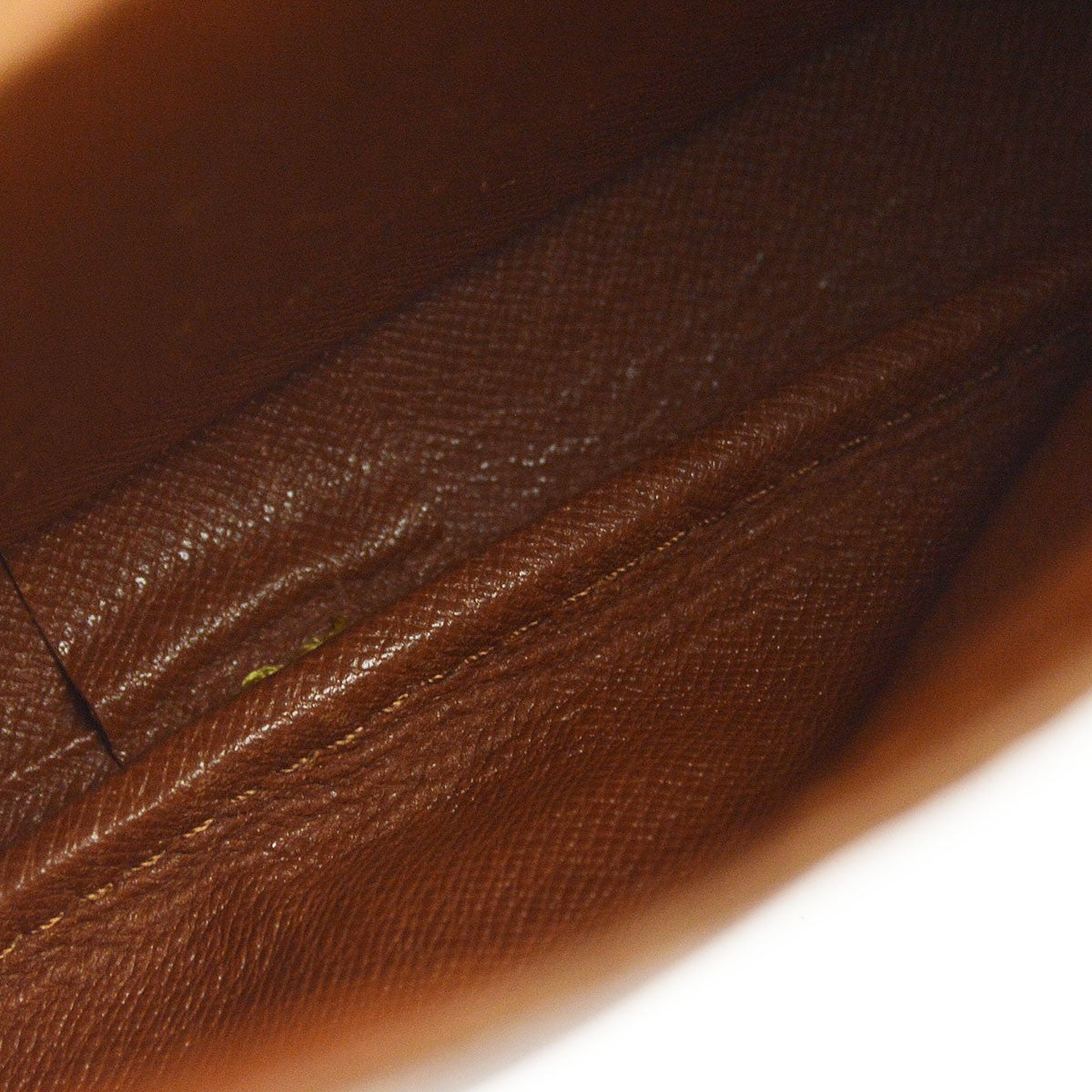 Louis Vuitton Cartouchiere Monogram Canvas Brown Canvas Handbag (Pre-Owned)