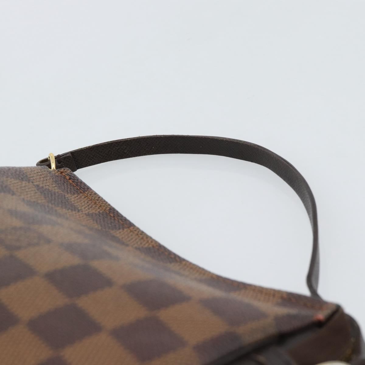Louis Vuitton Trousse Make Up Damier Canvas Brown Canvas Clutche & Pouche Bag (Pre-Owned)