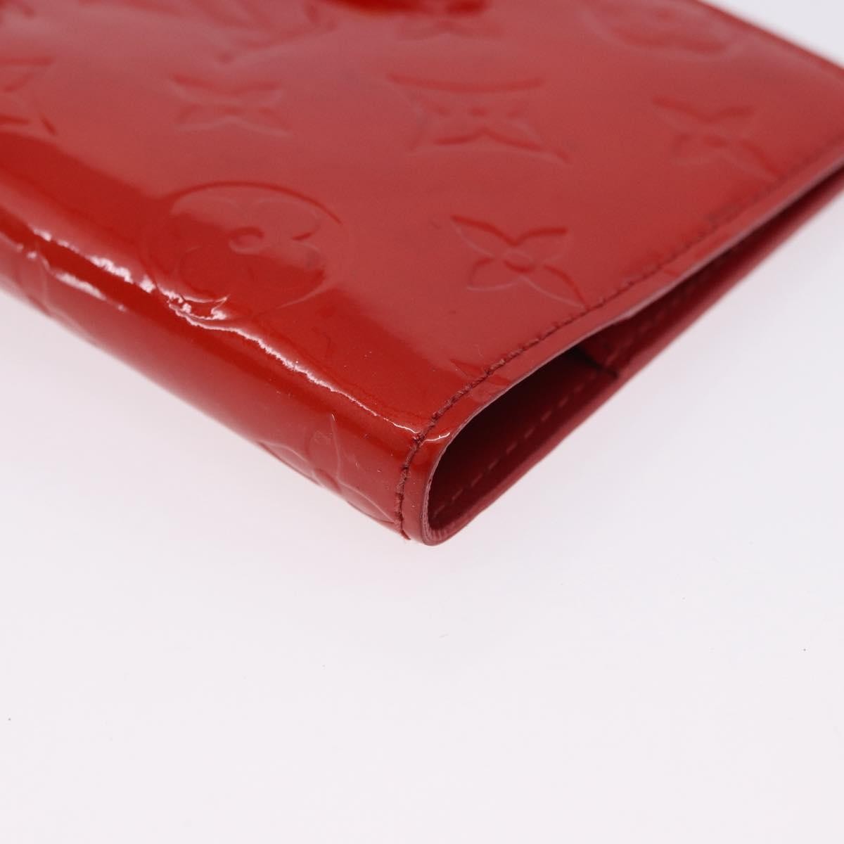 Louis Vuitton Agenda Cover Patent Red Patent_Leather Clutche & Pouche Bag (Pre-Owned)