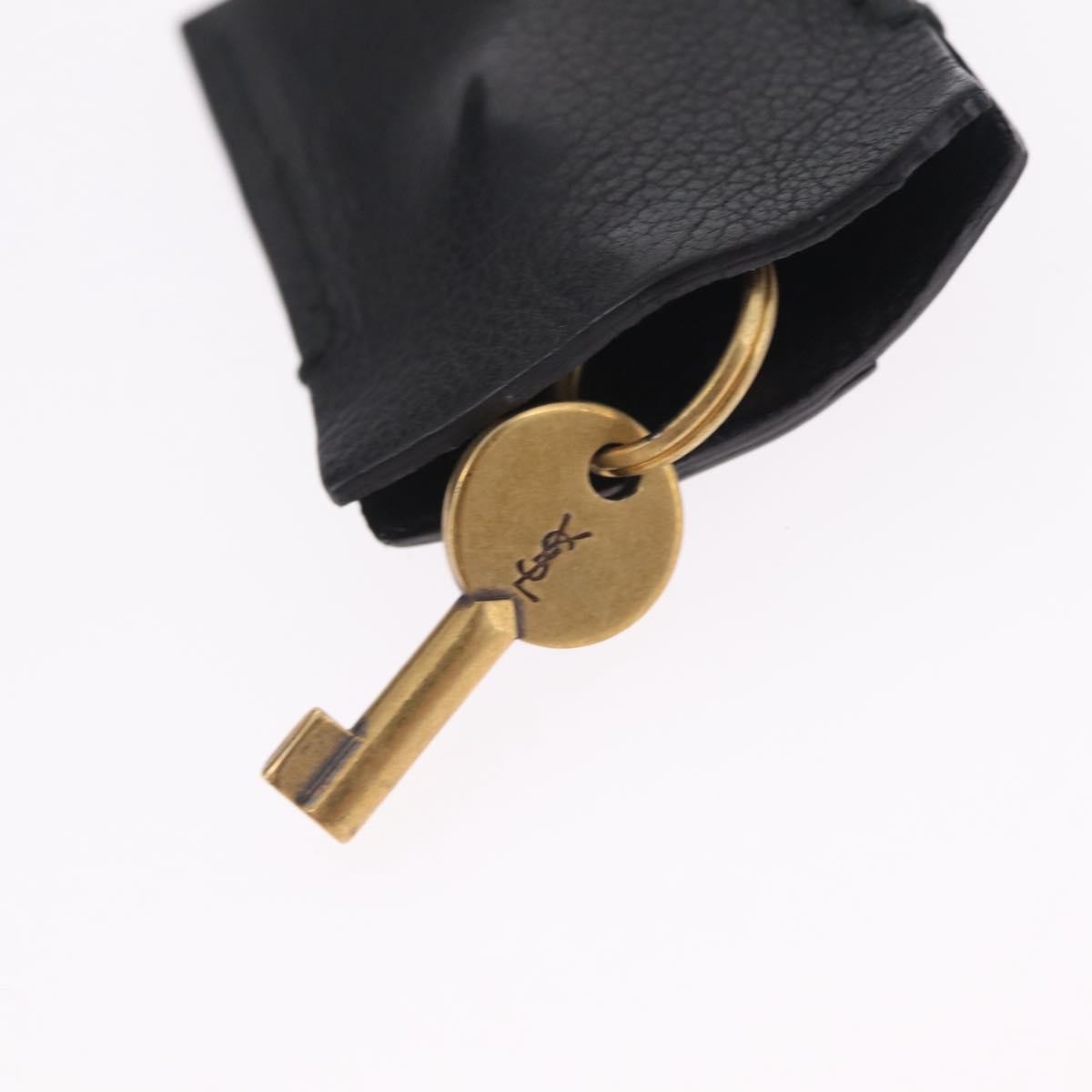 Saint Laurent Muse Leather Black Leather Shoulder Bag Bag (Pre-Owned)