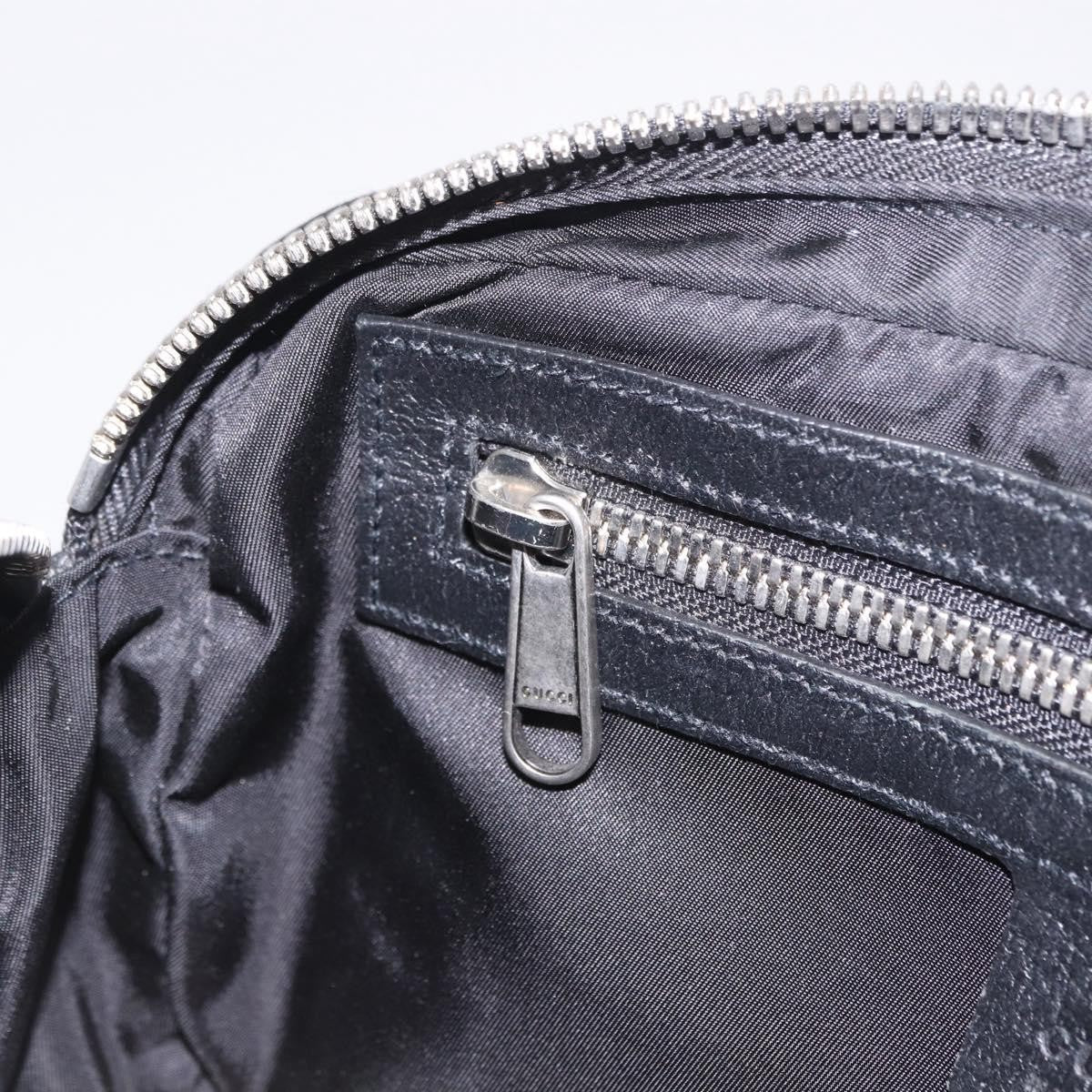 Gucci Off The Grid Belt Gg Econyl Black Canvas Handbag (Pre-Owned)