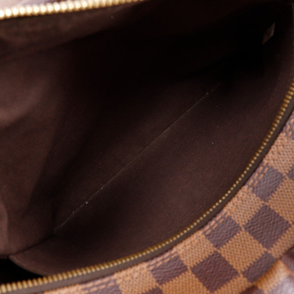 Louis Vuitton Naviglio Damier Ebene Brown Canvas Shoulder Bag Bag (Pre-Owned)