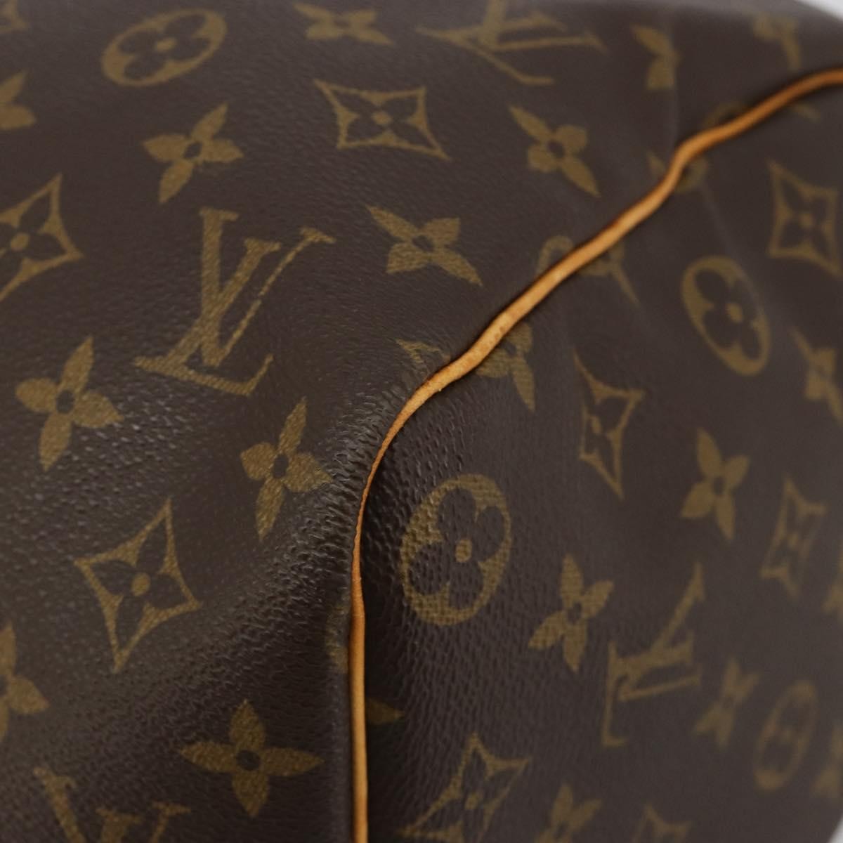 Louis Vuitton Keepall Monogram Canvas Brown Canvas Travel Bag Bag (Pre-Owned)