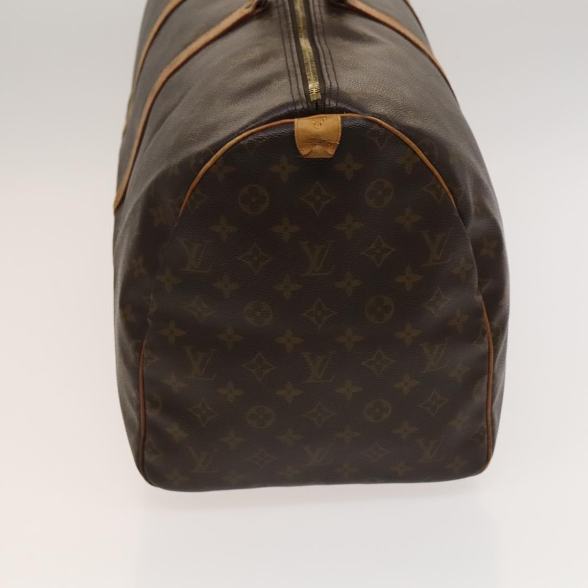 Louis Vuitton Keepall Monogram Canvas Brown Canvas Travel Bag Bag (Pre-Owned)