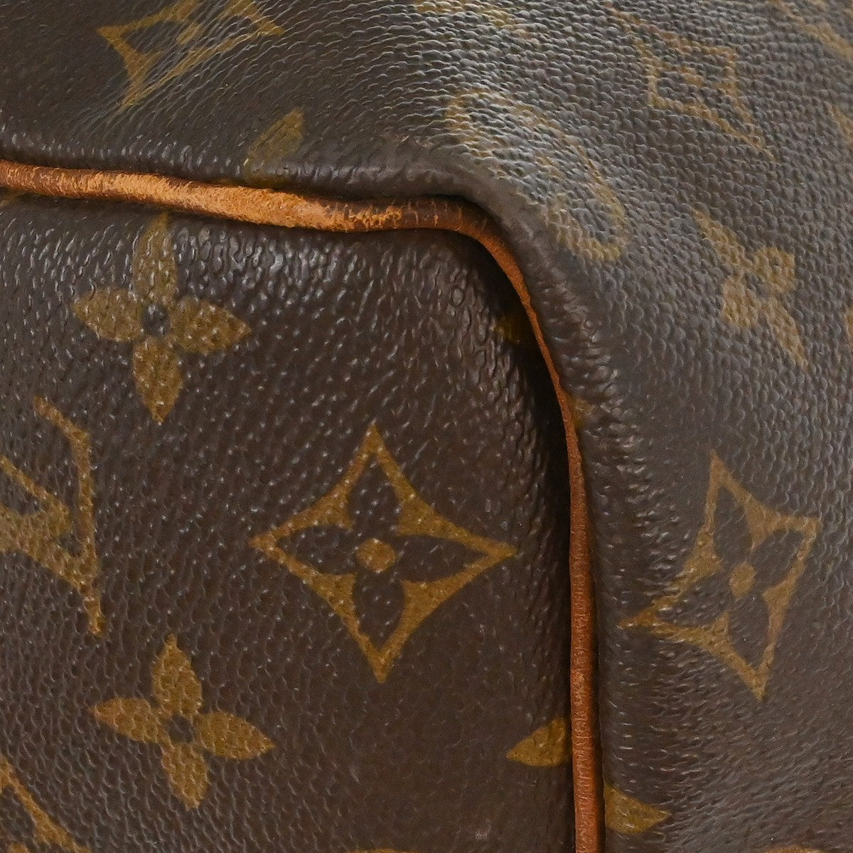 Louis Vuitton Keepall Bandouliere Monogram Canvas Brown Canvas Travel Bag Bag (Pre-Owned)