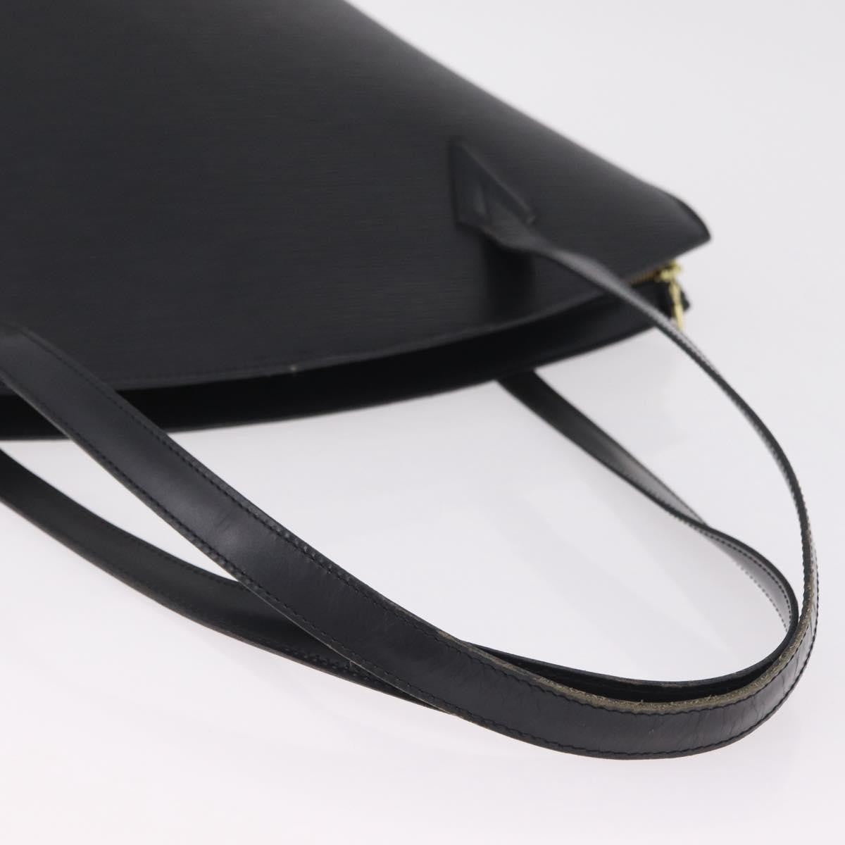 Louis Vuitton Saint Jacques Epi Leather Black Leather Handbag (Pre-Owned)