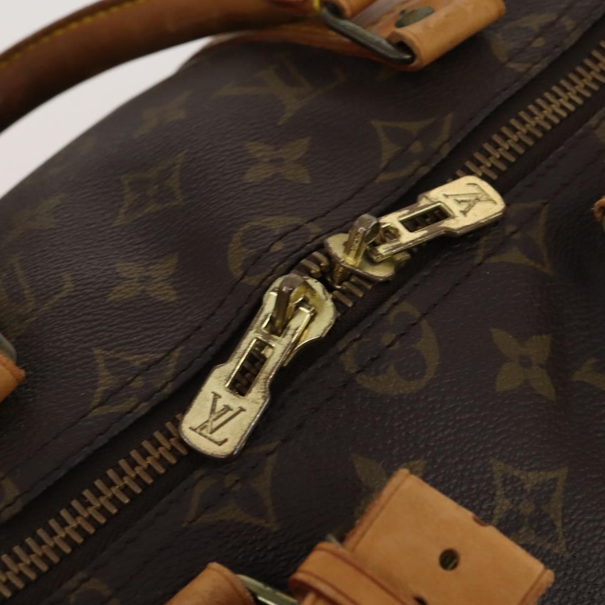 Louis Vuitton Keepall Monogram Canvas Brown Canvas Travel Bag Bag (Pre-Owned)