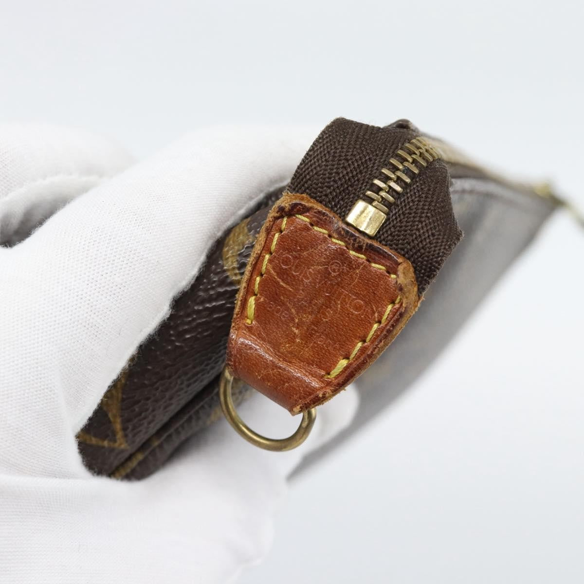 Louis Vuitton Pochette Accessoires Monogram Brown Canvas Clutche & Pouche Bag (Pre-Owned)
