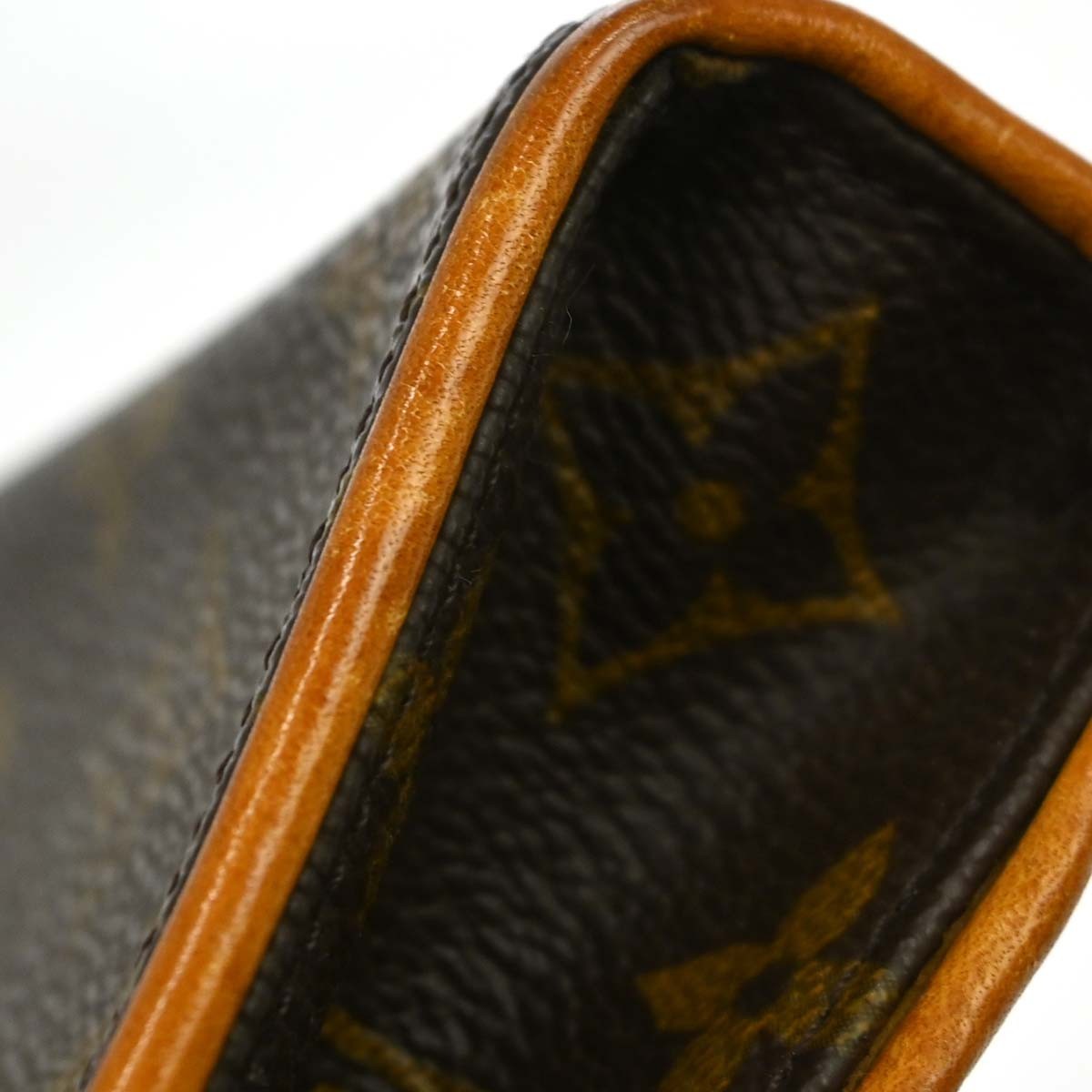 Louis Vuitton Florentine Waist Monogram Canvas Brown Canvas Clutche & Pouche Bag (Pre-Owned)