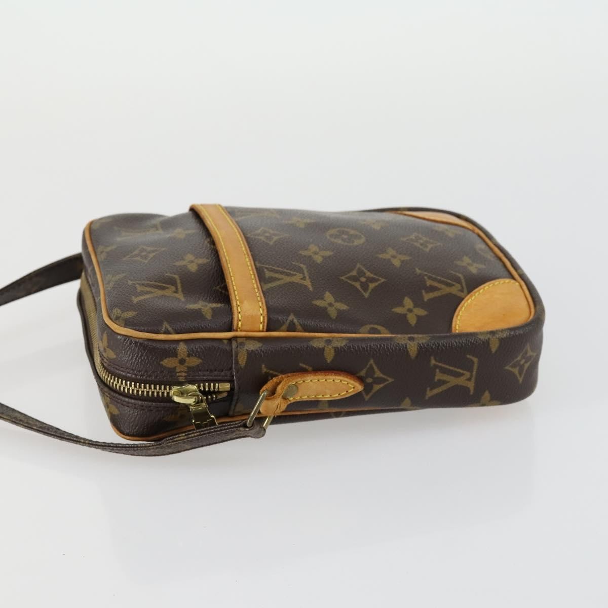 Louis Vuitton Danube Monogram Canvas Brown Canvas Shoulder Bag Bag (Pre-Owned)