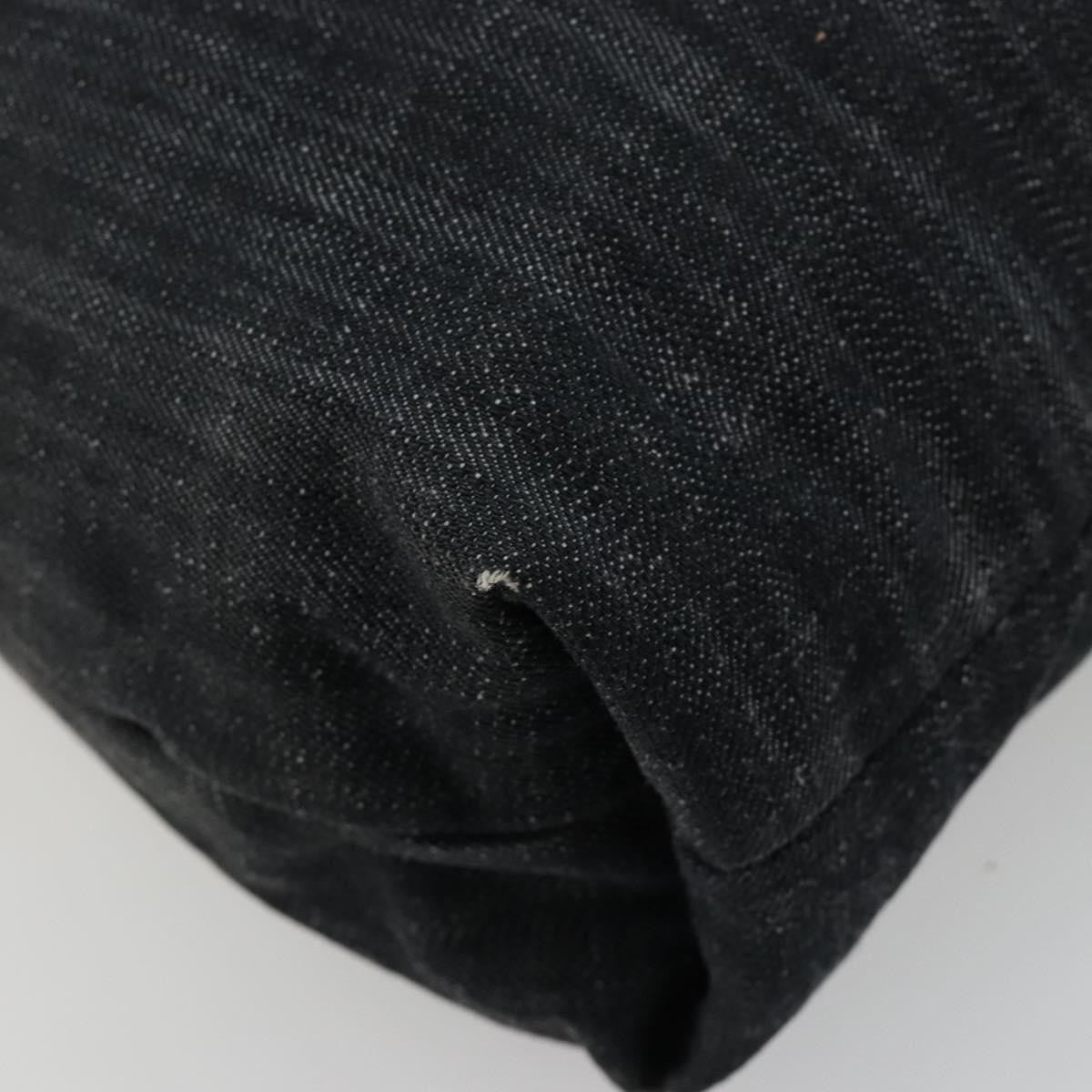 Chanel Bon Bon Denim Black Denim_Jeans Tote Bag Bag (Pre-Owned)