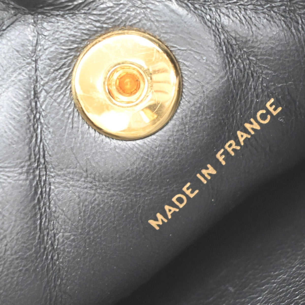 Chanel Duma Drawstring Quilted Leather Black Leather Backpack Bag (Pre-Owned)