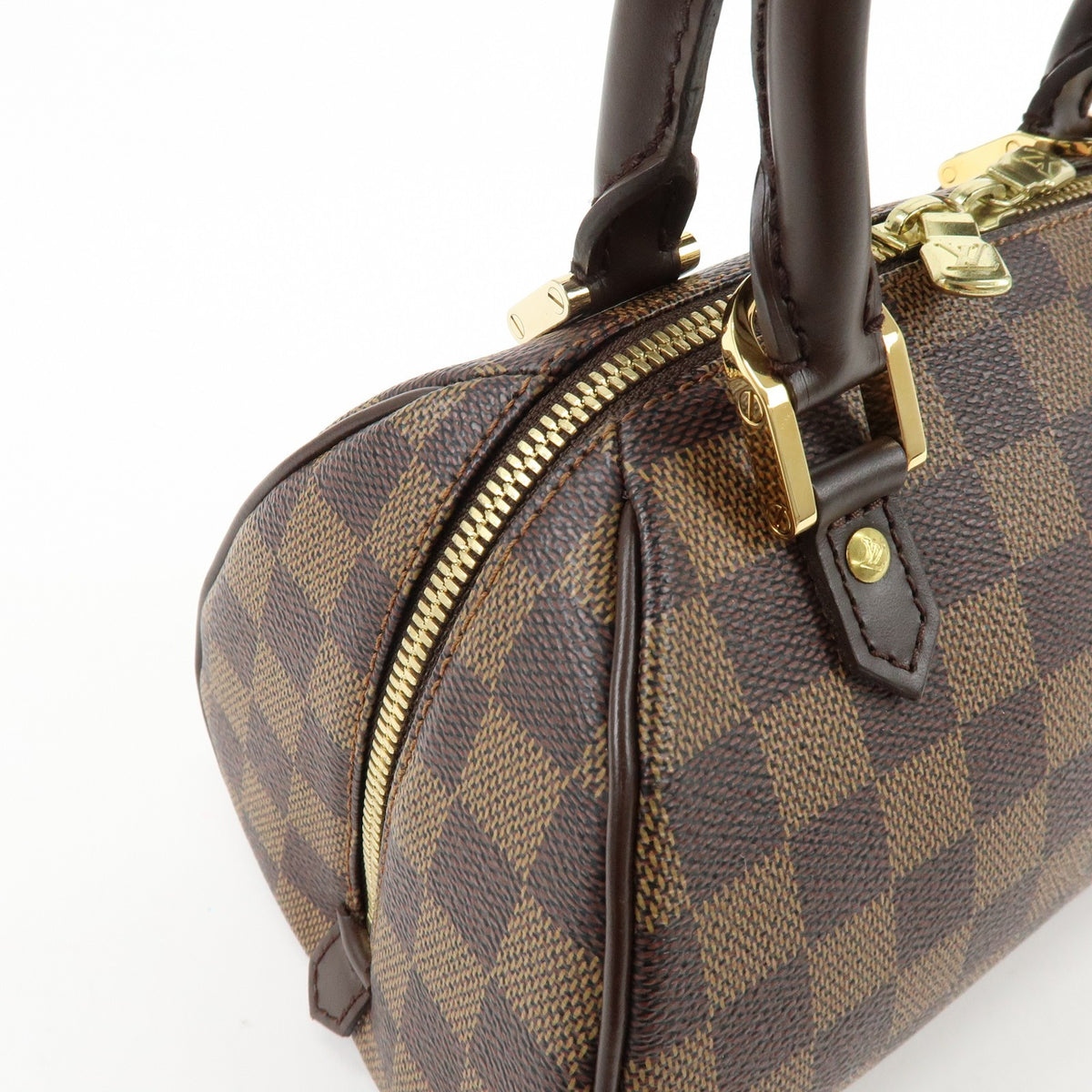 Louis Vuitton Ribera Damier Brown Canvas Handbag (Pre-Owned)