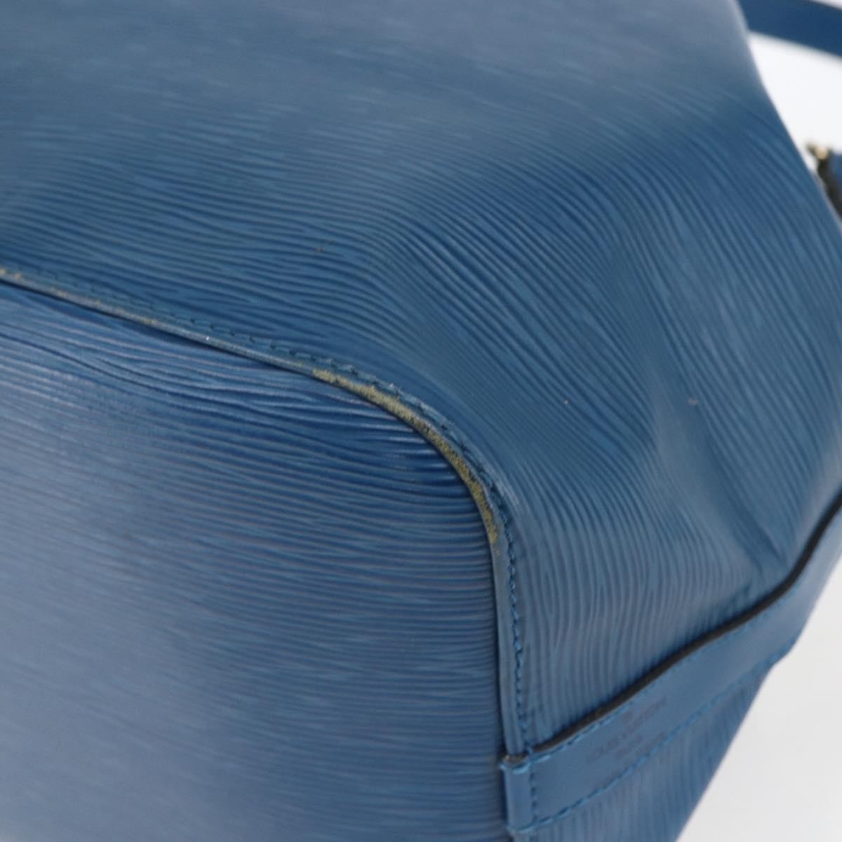 Louis Vuitton Noe Epi Leather Blue Leather Shoulder Bag Bag (Pre-Owned)