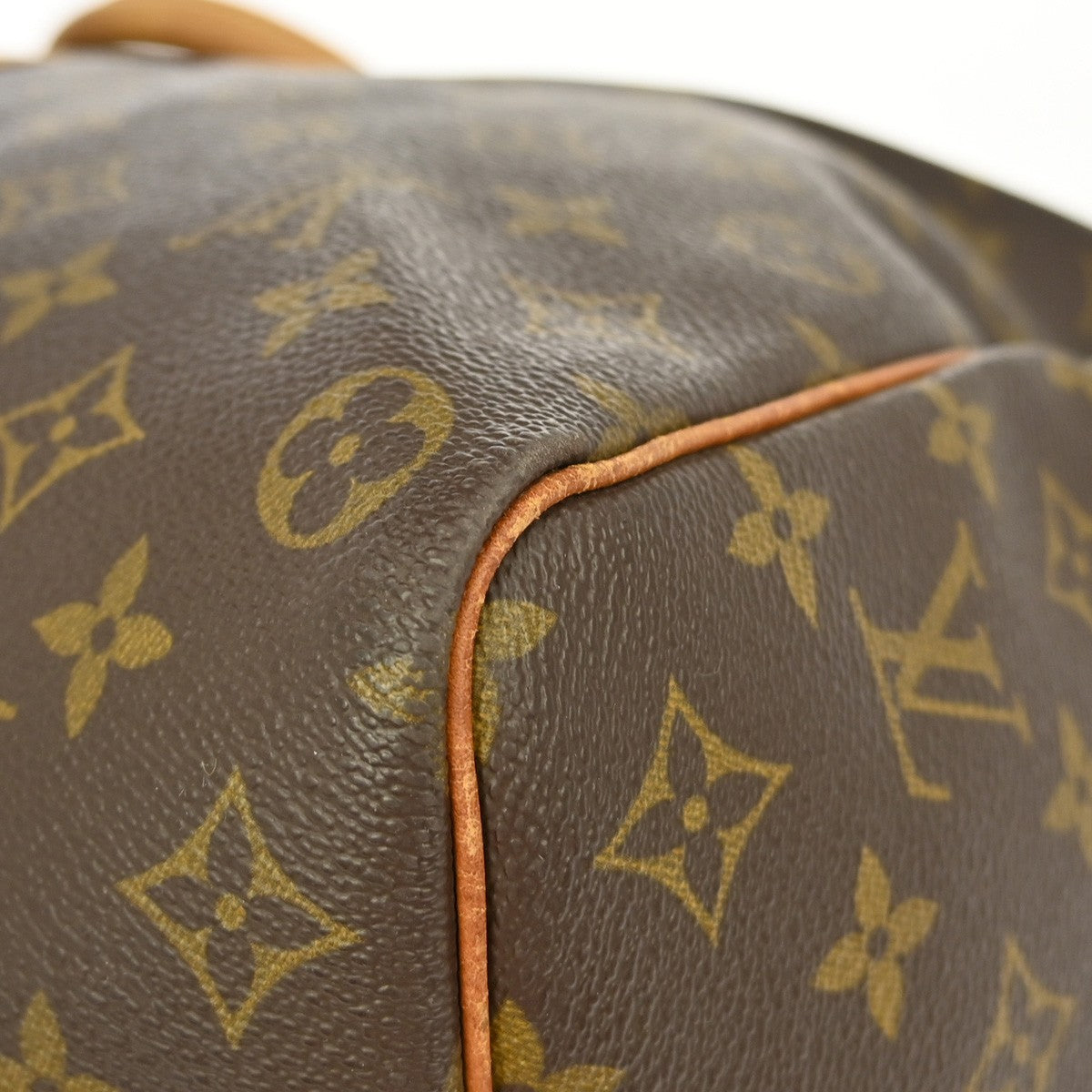 Louis Vuitton Keepall Monogram Canvas Brown Canvas Travel Bag Bag (Pre-Owned)