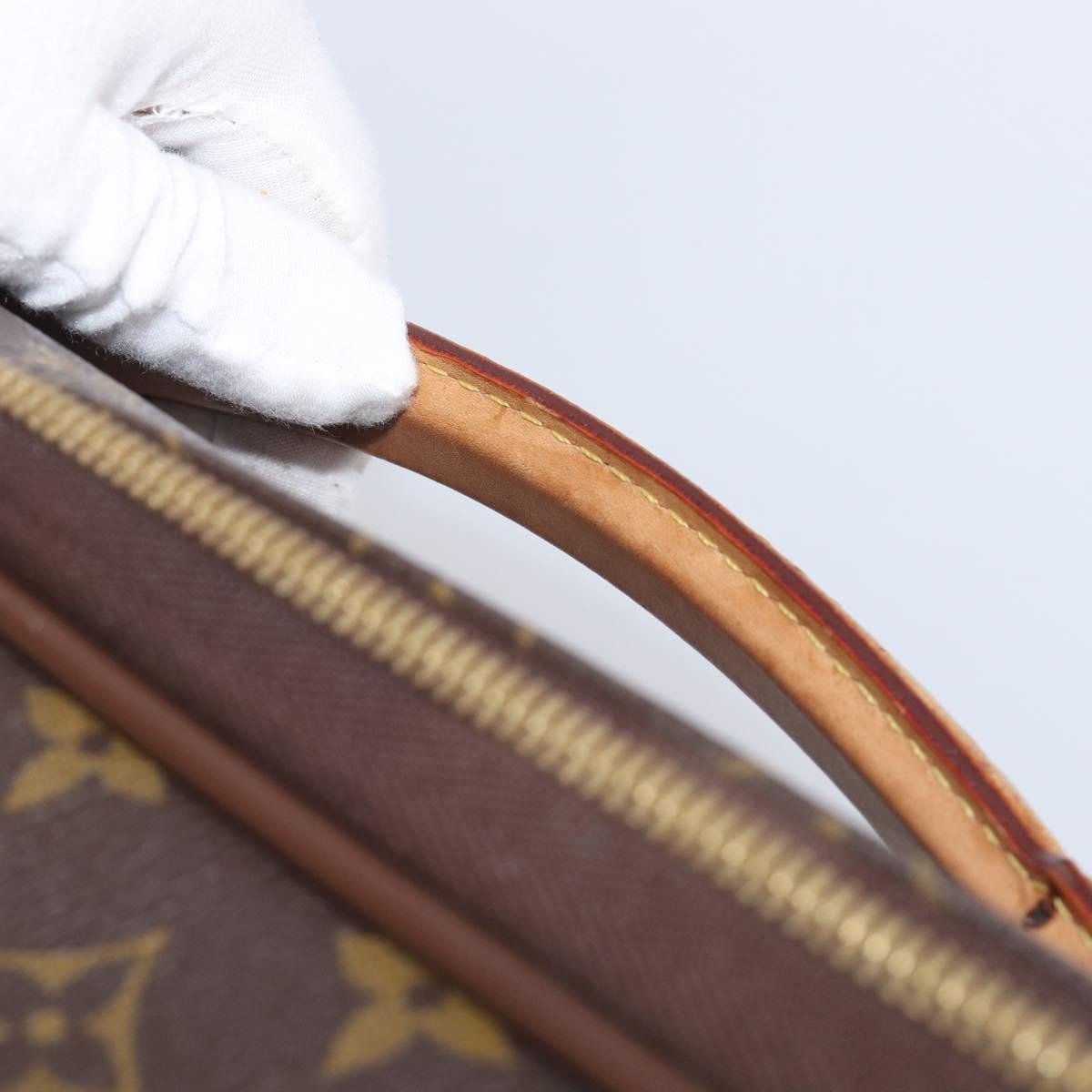 Louis Vuitton Pegase Luggage Monogram Canvas Brown Canvas Travel Bag Bag (Pre-Owned)