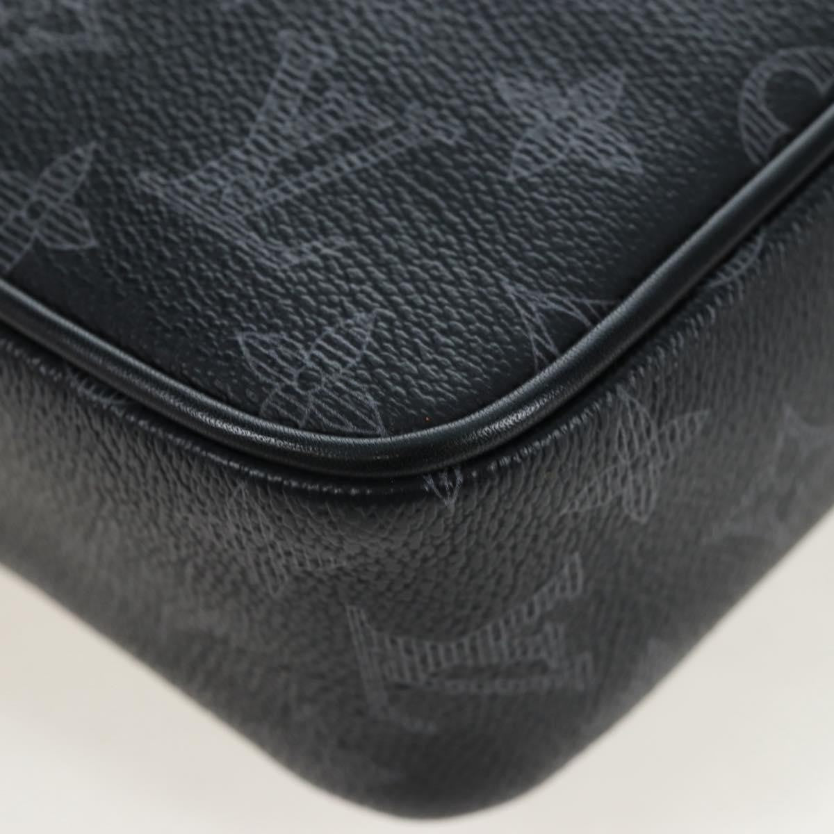Louis Vuitton Danube Limited Edition Vivienne Monogram Eclipse Black Canvas Shoulder Bag Bag (Pre-Owned)