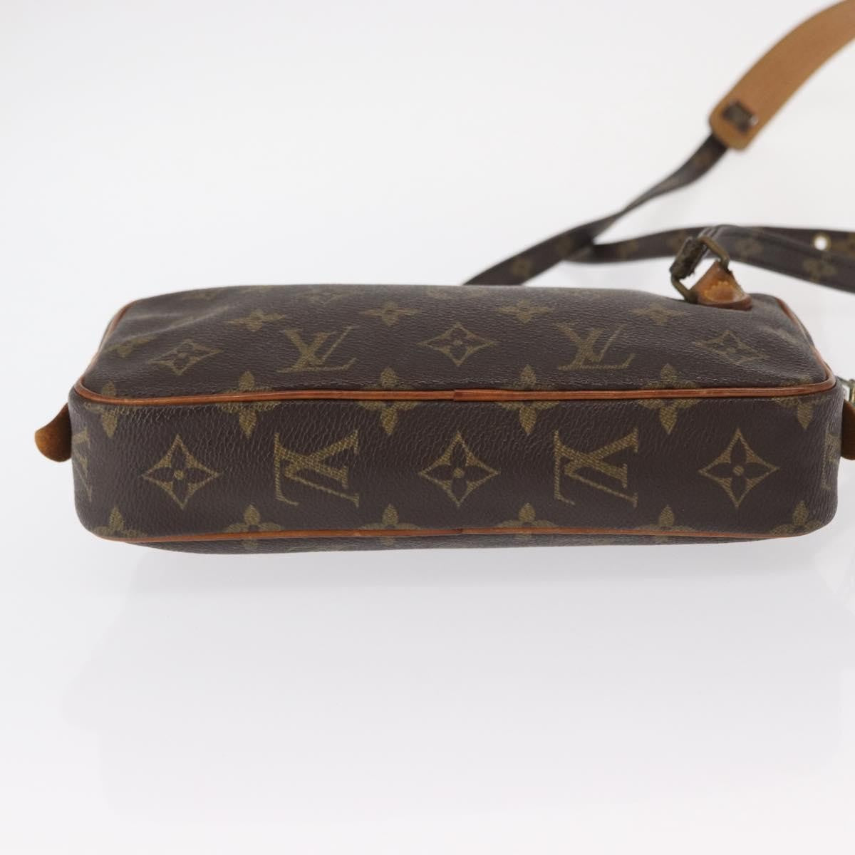 Louis Vuitton Pochette Marly Bandouliere Monogram Canvas Brown Canvas Shoulder Bag Bag (Pre-Owned)