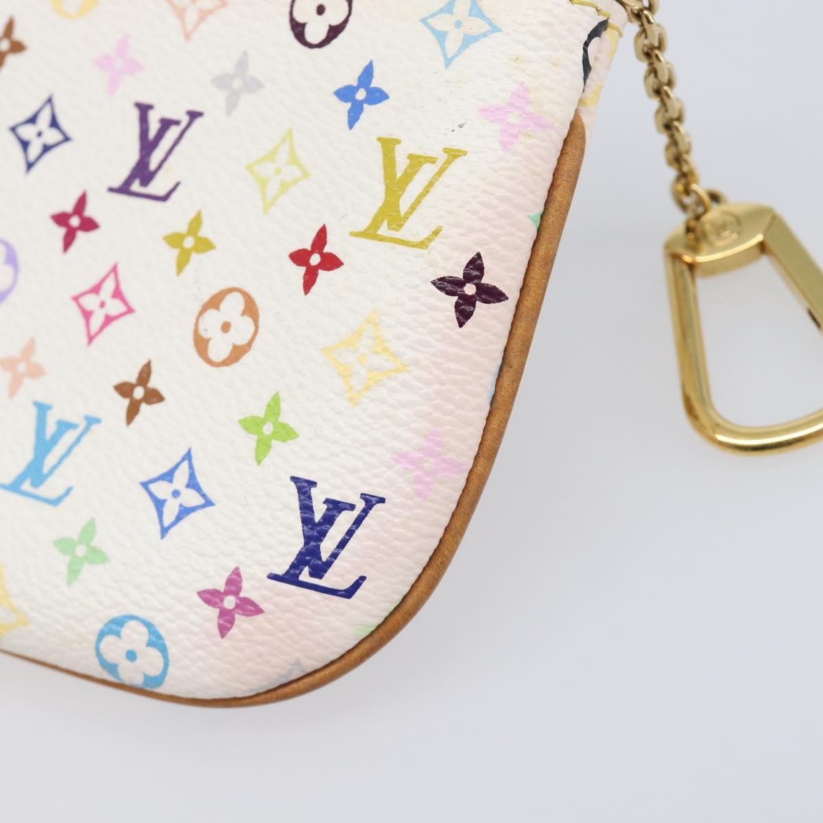 Louis Vuitton Pochette Plate Monogram Multicolor Multicolour Canvas Clutche & Pouche Bag (Pre-Owned)