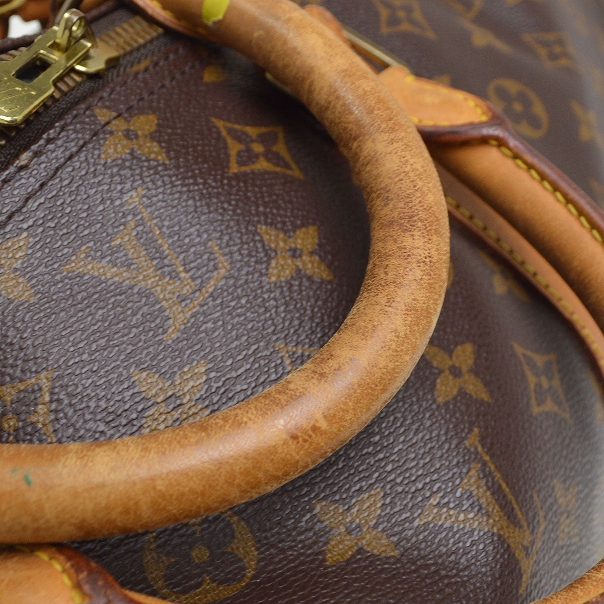 Louis Vuitton Keepall Monogram Multicolor Brown Canvas Travel Bag Bag (Pre-Owned)