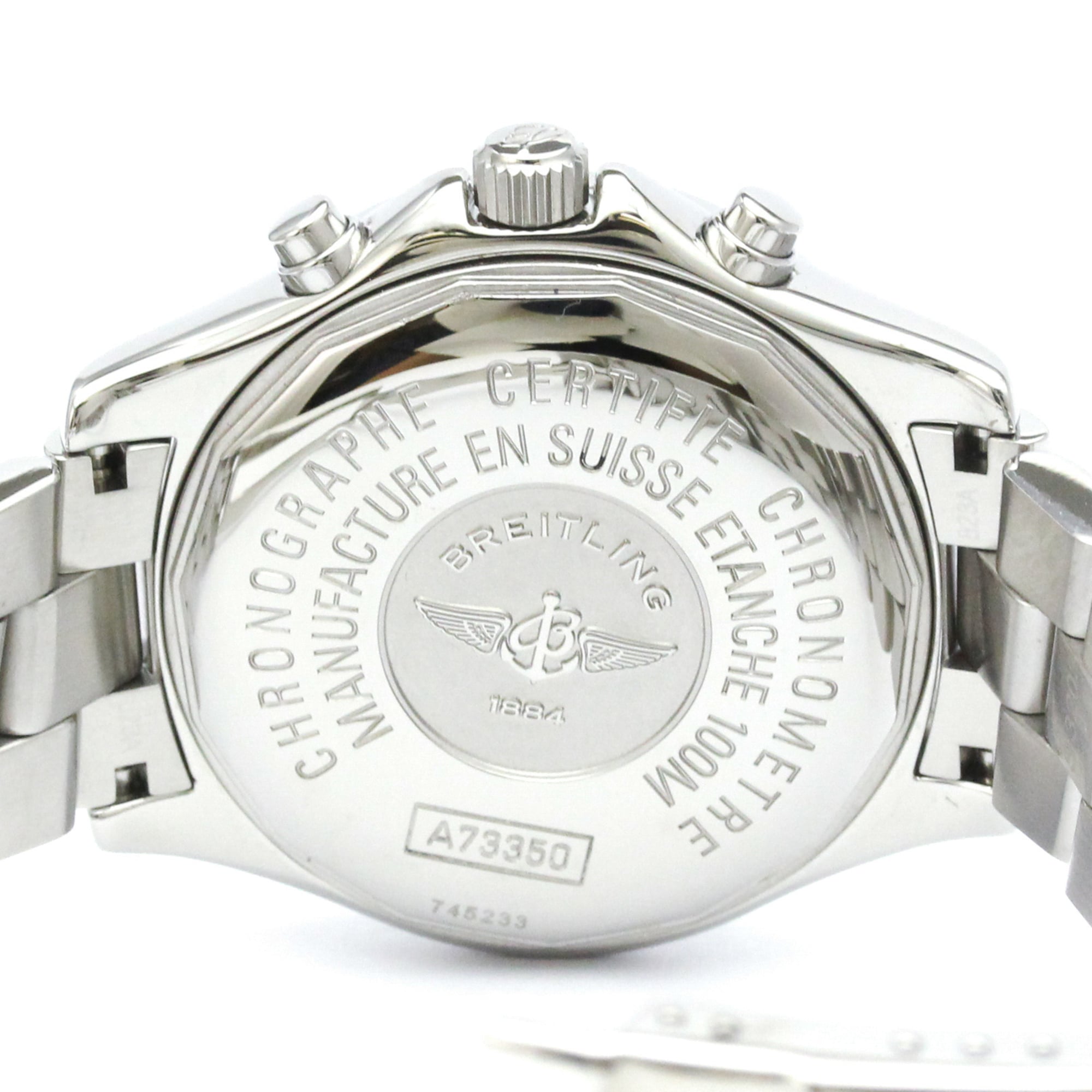 Breitling Colt Chronograph Quartz Stainless Steel Watch (Pre-Owned)