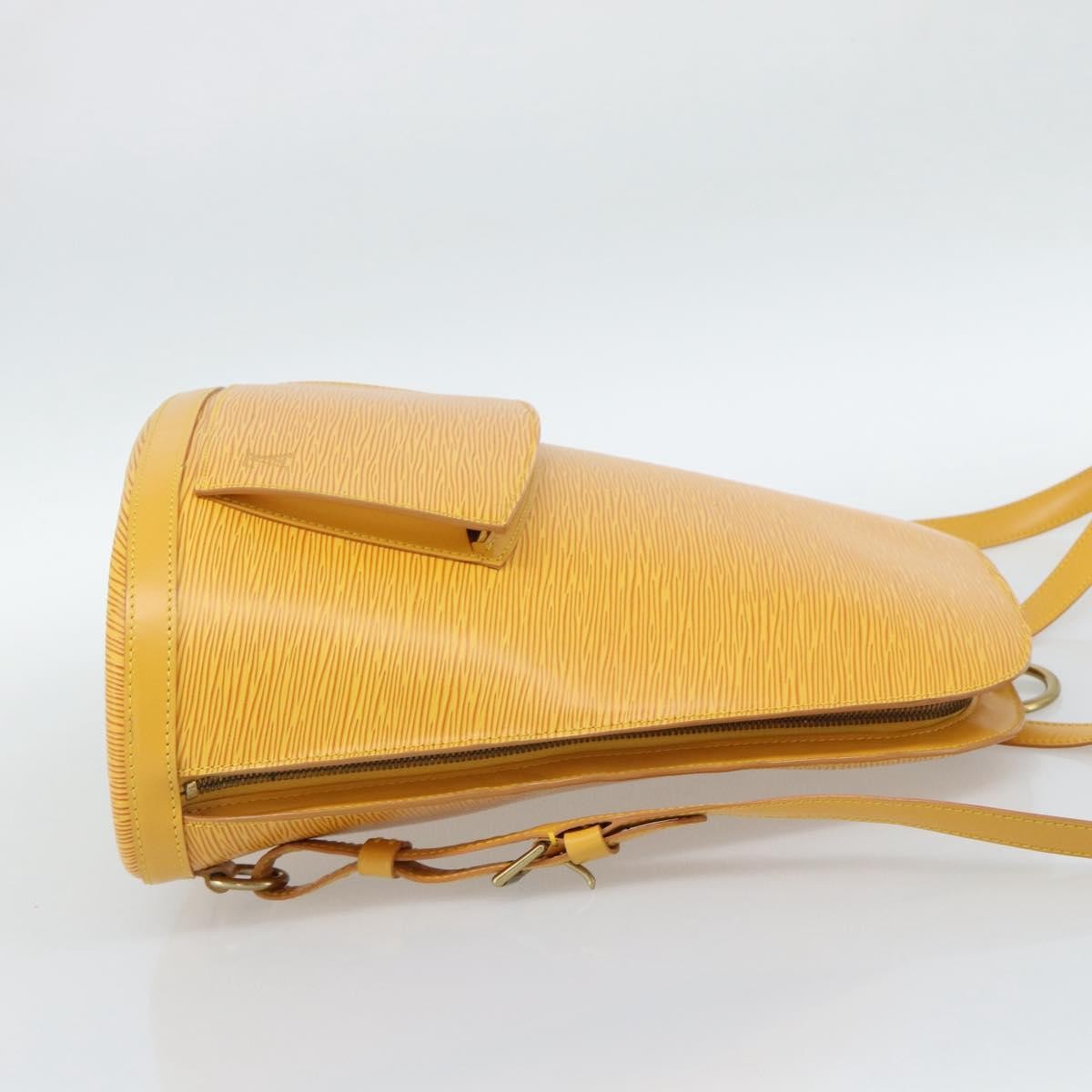 Louis Vuitton Gobelins Epi Leather Yellow Leather Backpack Bag (Pre-Owned)