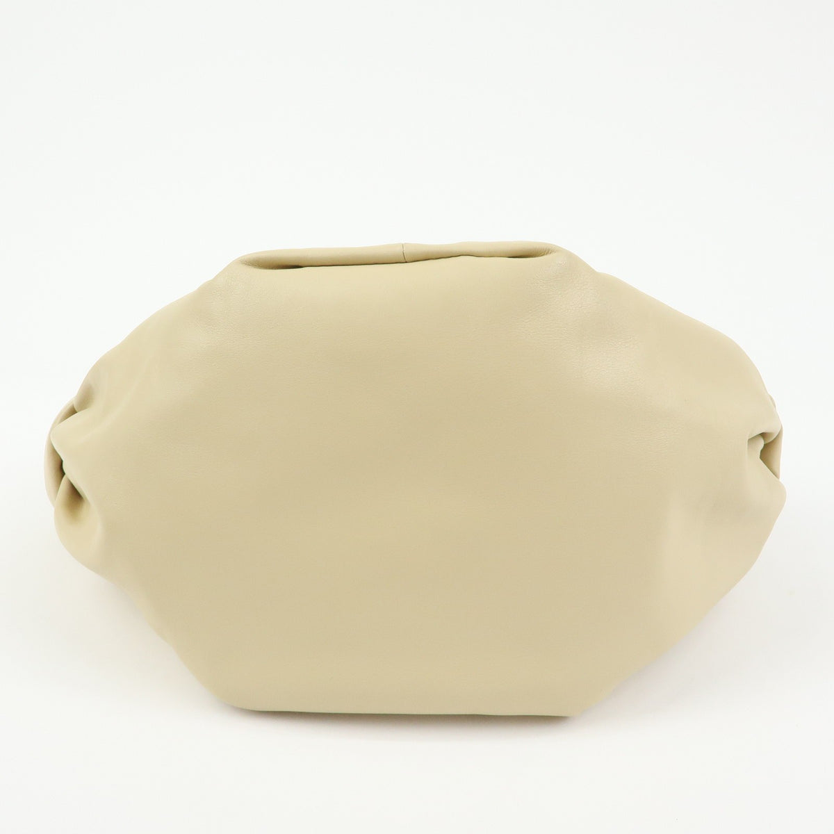 Bottega Veneta Double Knot Hobo Leather Beige Leather Shoulder Bag Bag (Pre-Owned)