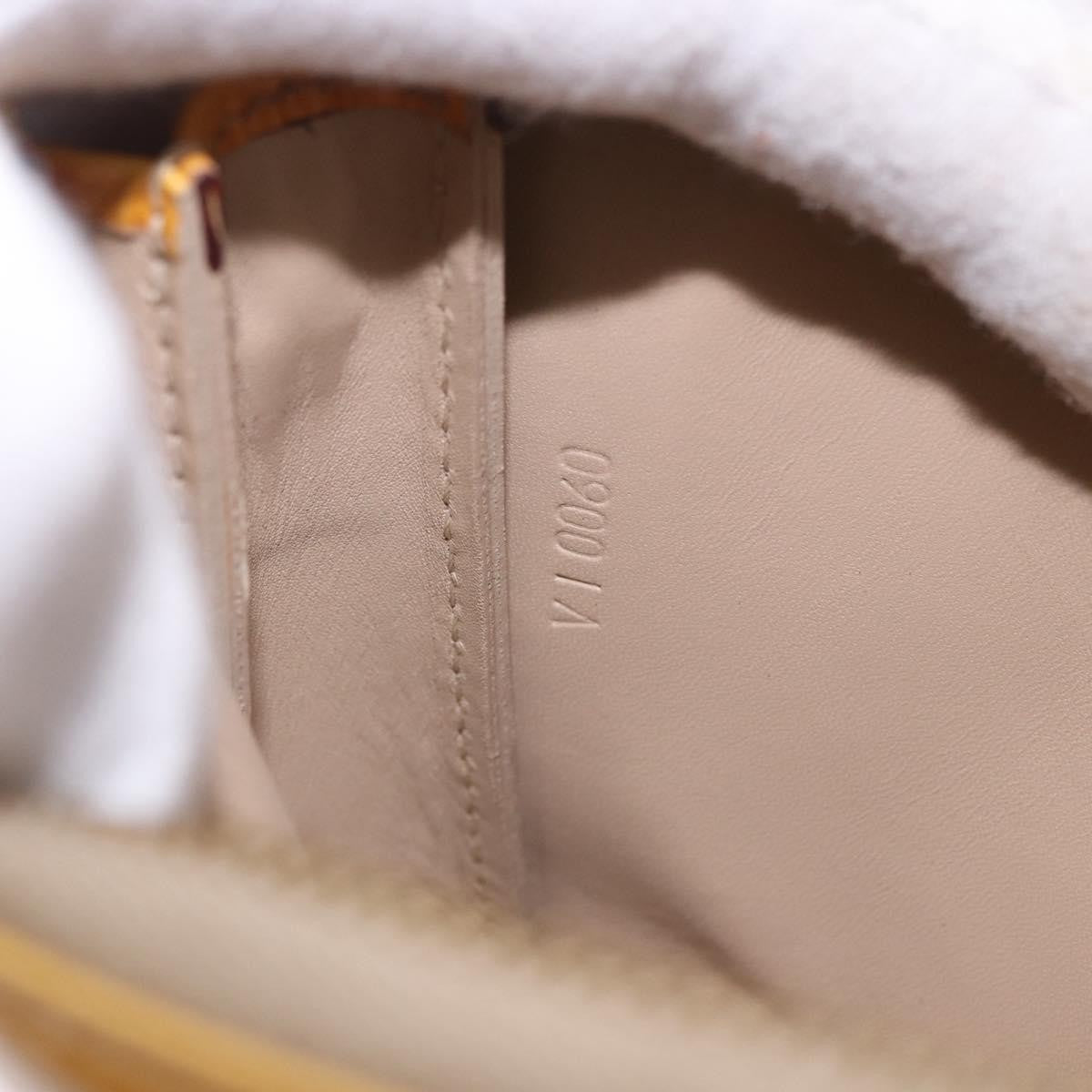 Louis Vuitton Lexington Pochette Monogram Vernis Beige Patent_Leather Clutche & Pouche Bag (Pre-Owned)