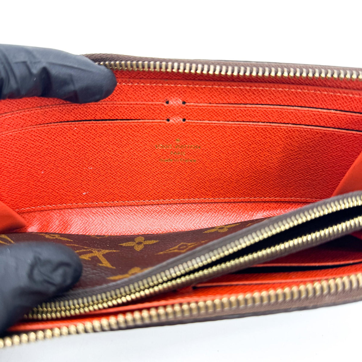 Louis Vuitton Clemence Monogram Canvas Brown Canvas Wallets Accessory (Pre-Owned)