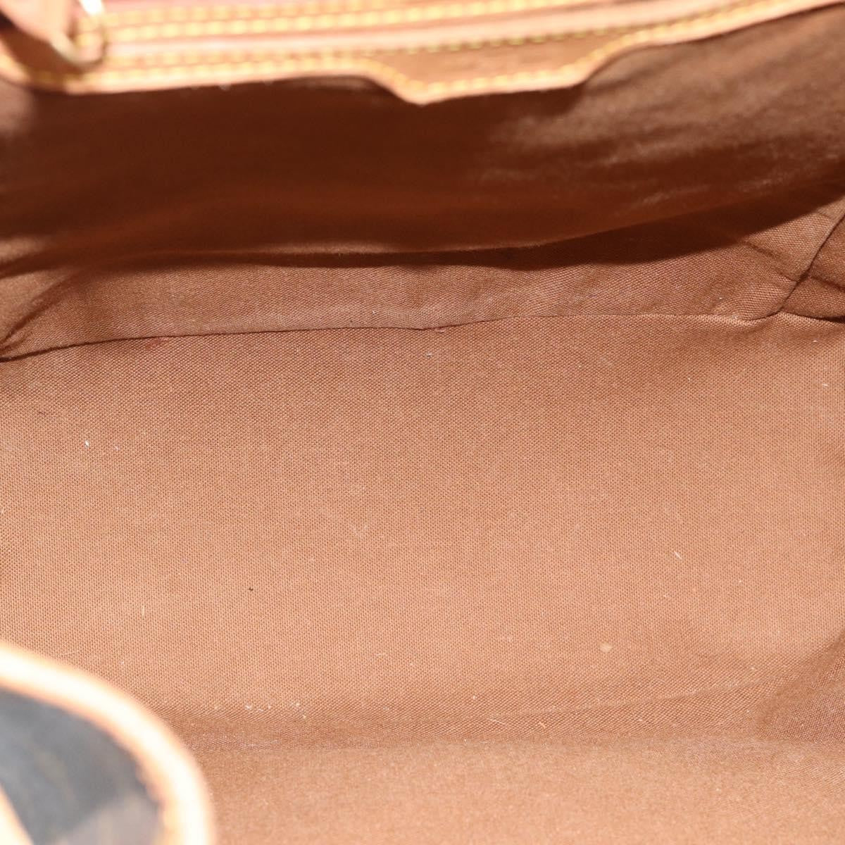 Louis Vuitton Vintage Montsouris Monogram Canvas Brown Canvas Backpack Bag (Pre-Owned)