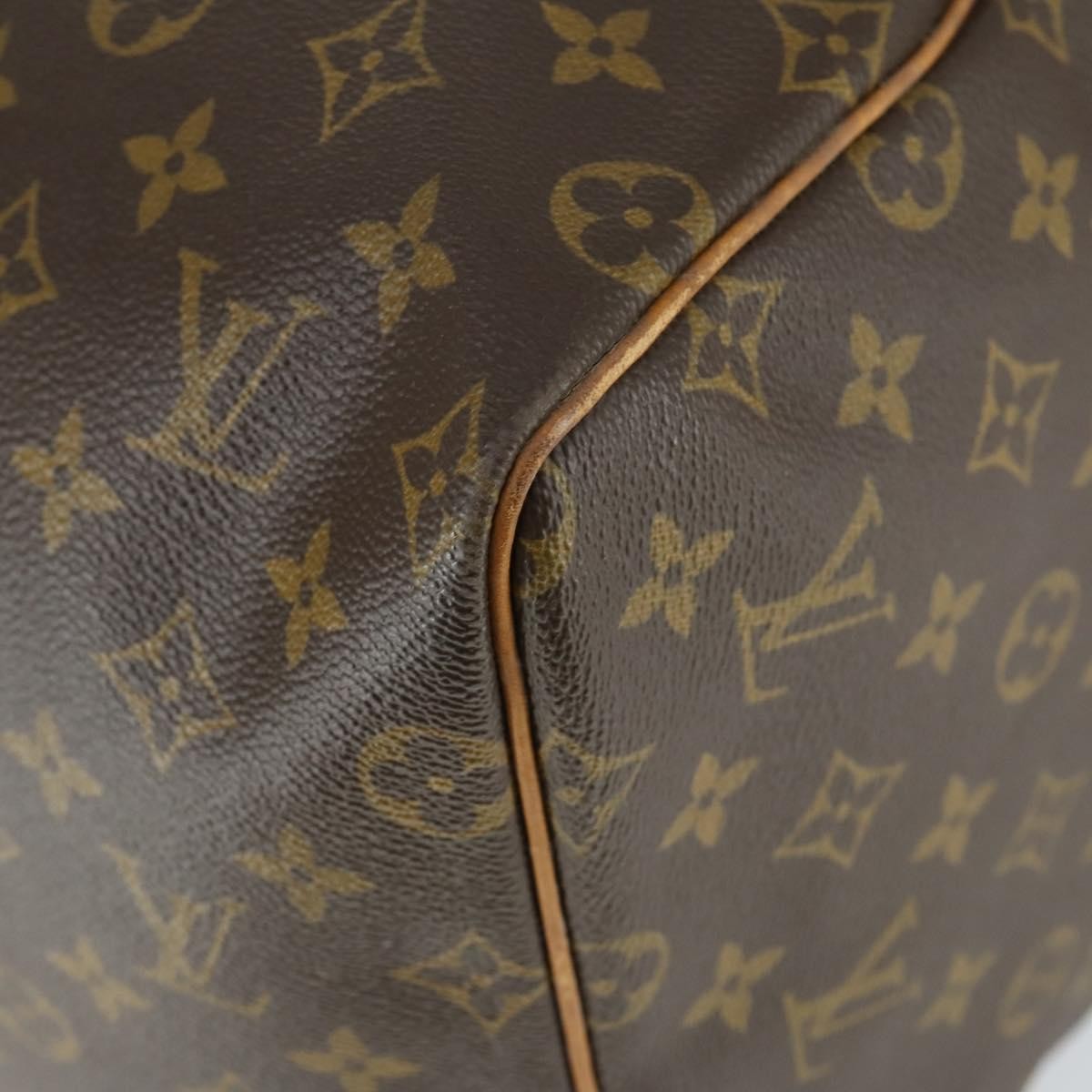 Louis Vuitton Keepall Monogram Canvas Brown Canvas Travel Bag Bag (Pre-Owned)