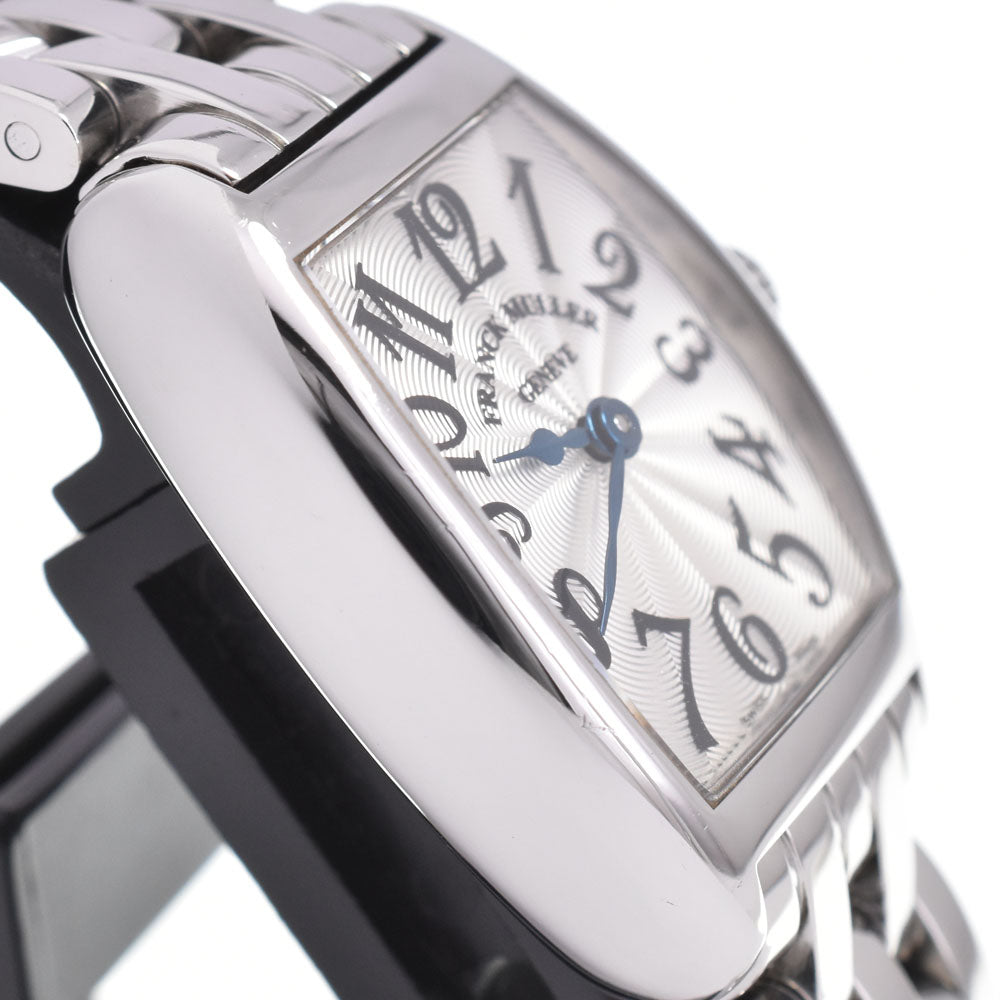 Franck Muller Cintree Curvex Quartz Stainless Steel Watch (Pre-Owned)