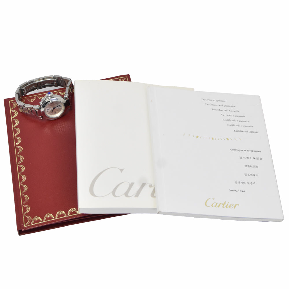 Cartier Pasha De Cartier Quartz Stainless Steel Watch (Pre-Owned)