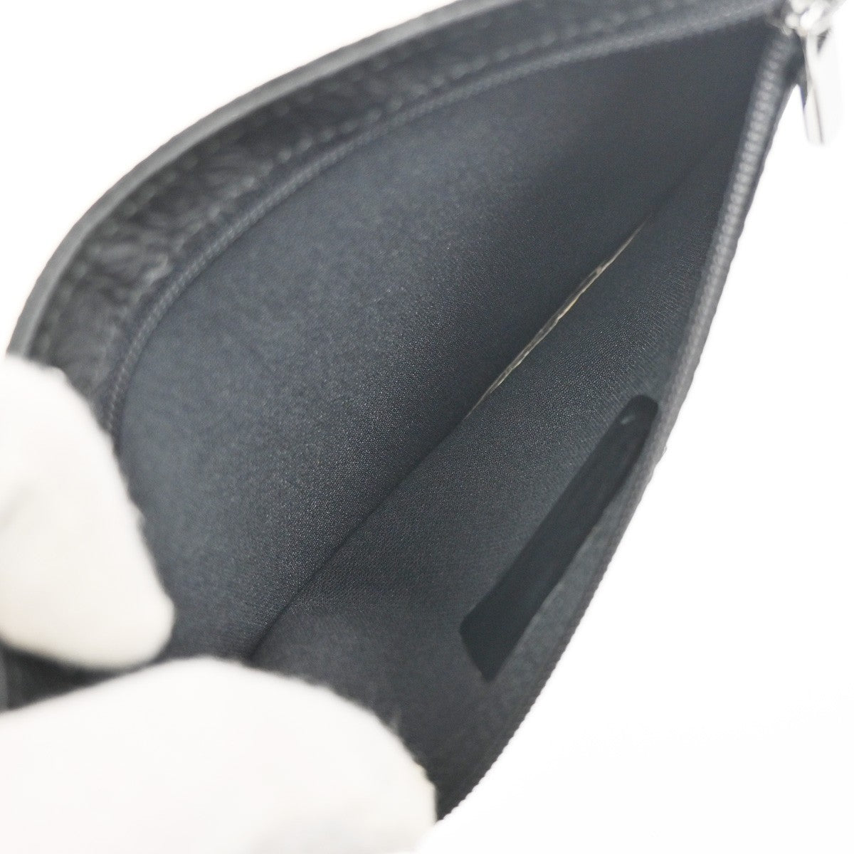 Loewe Anagram Leather Black Pvc Shoulder Bag Bag (Pre-Owned)