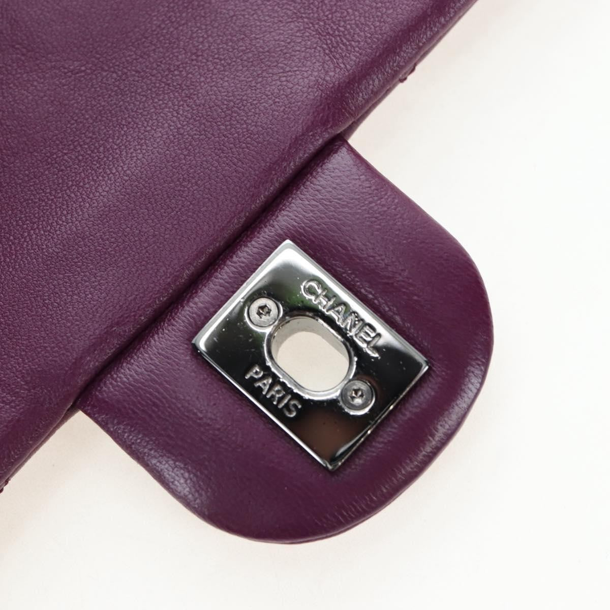 Chanel Mineral Nights Quilted Lambskin Purple Calfskin Crossbody Bag Bag (Pre-Owned)